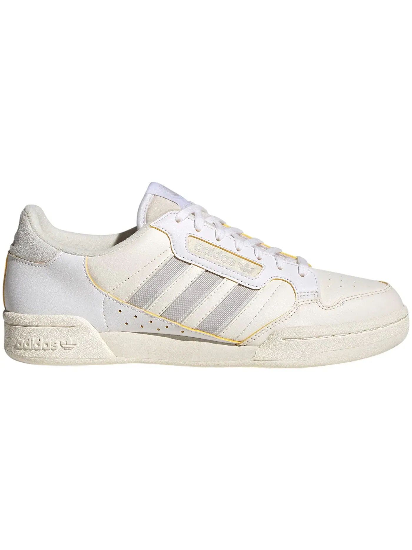 Женские кроссовки Lifestyle Adidas Continental 80 Stripes — изображение 1 из 1, белый/серый/белый