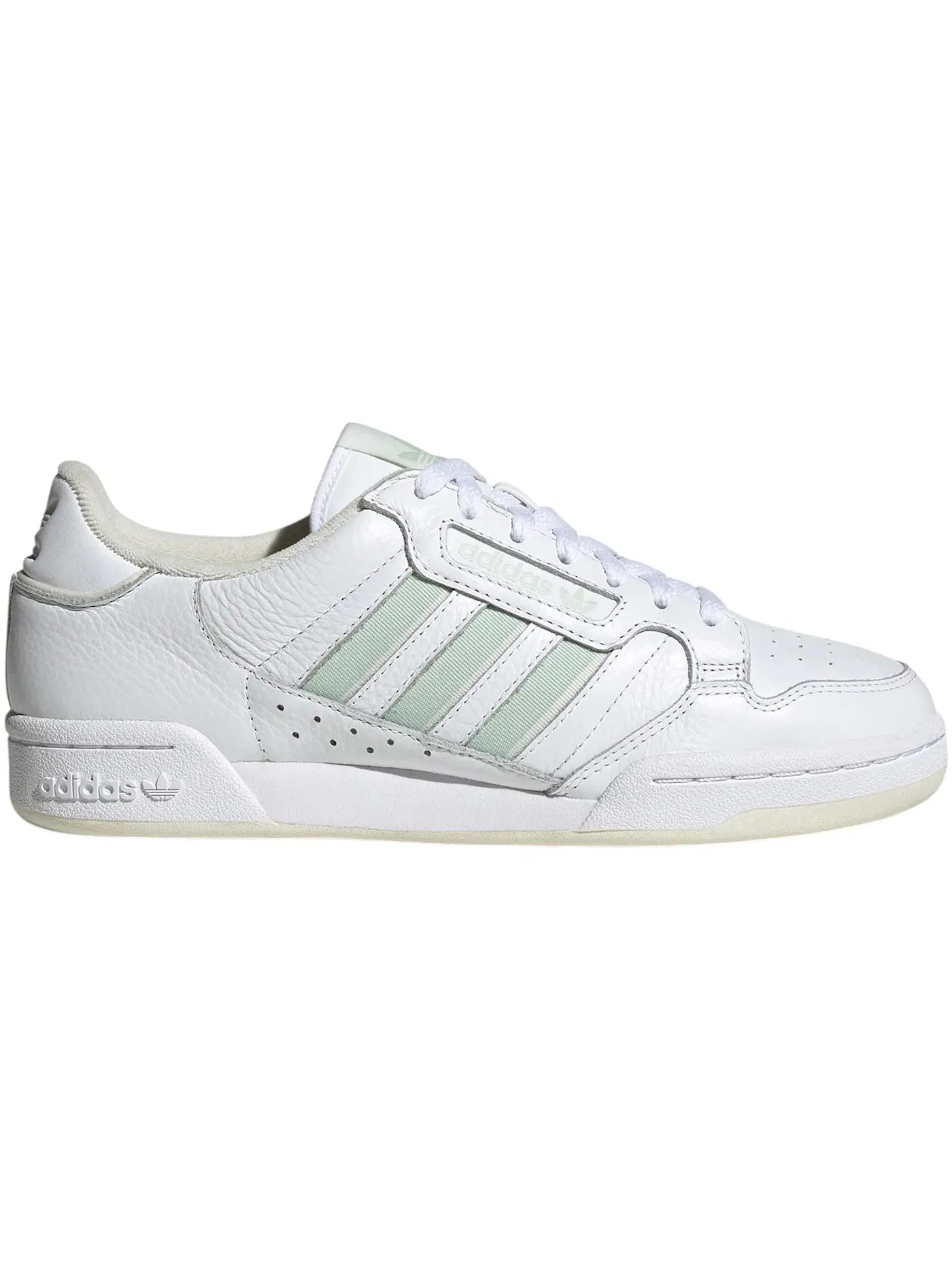 Мужские кроссовки Lifestyle Adidas Continental 80 Stripes — изображение 1 из 1, белый/зеленый/белый
