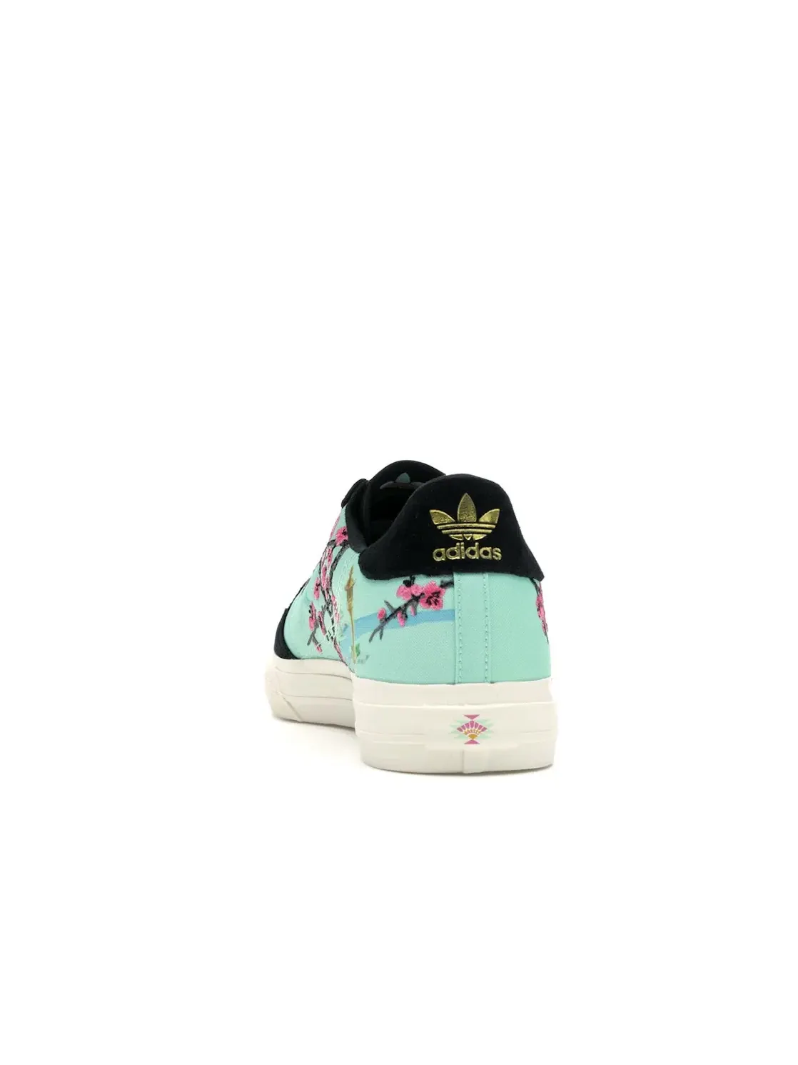 Мужские кроссовки Lifestyle с принтом Adidas Continental 80 Vulc Black/Teal/White — изображение 4 из 4