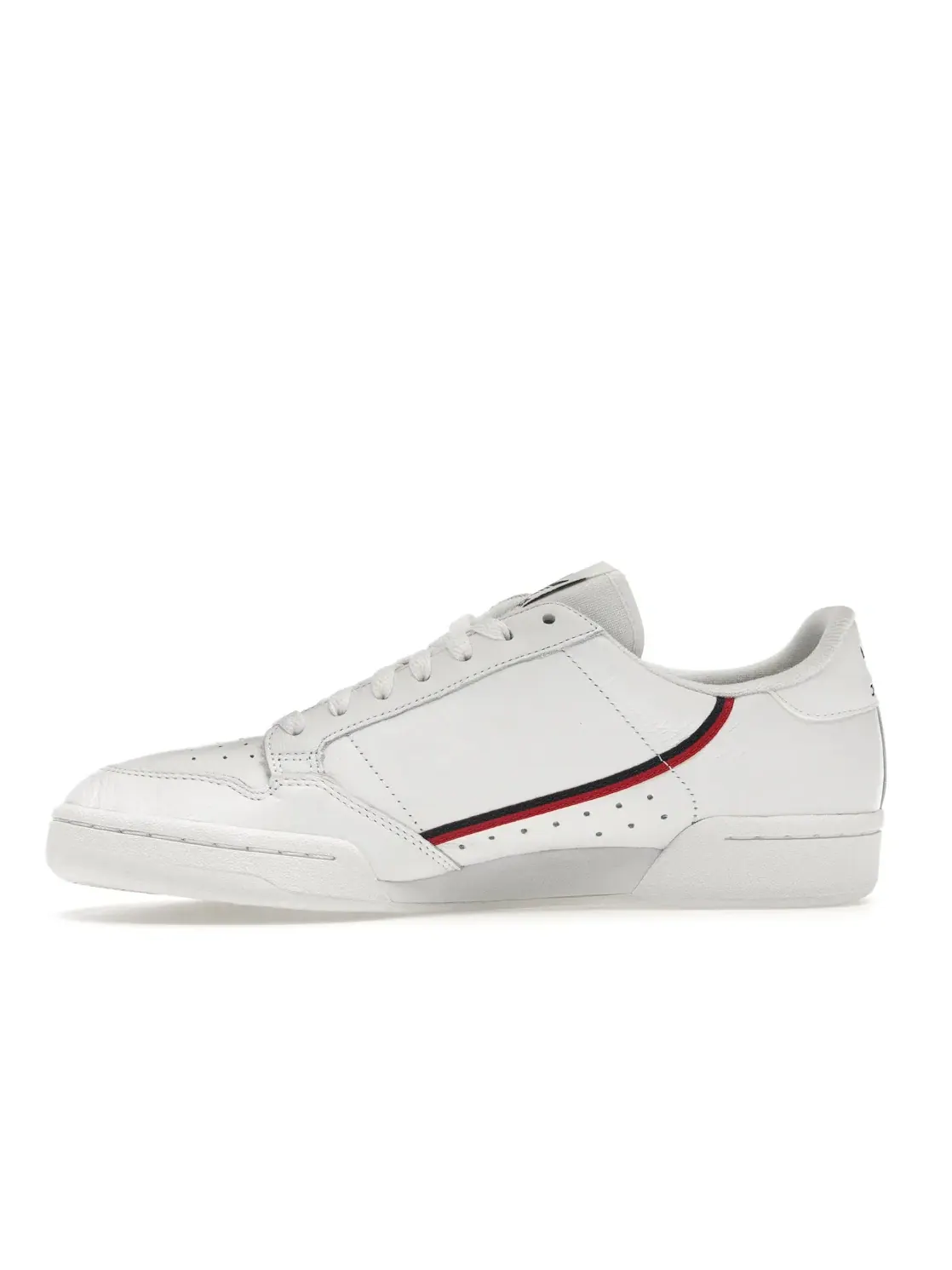 Мужские кроссовки Lifestyle с кожаным верхом Adidas Continental 80 — изображение 3 из 4, белый//темно-синий