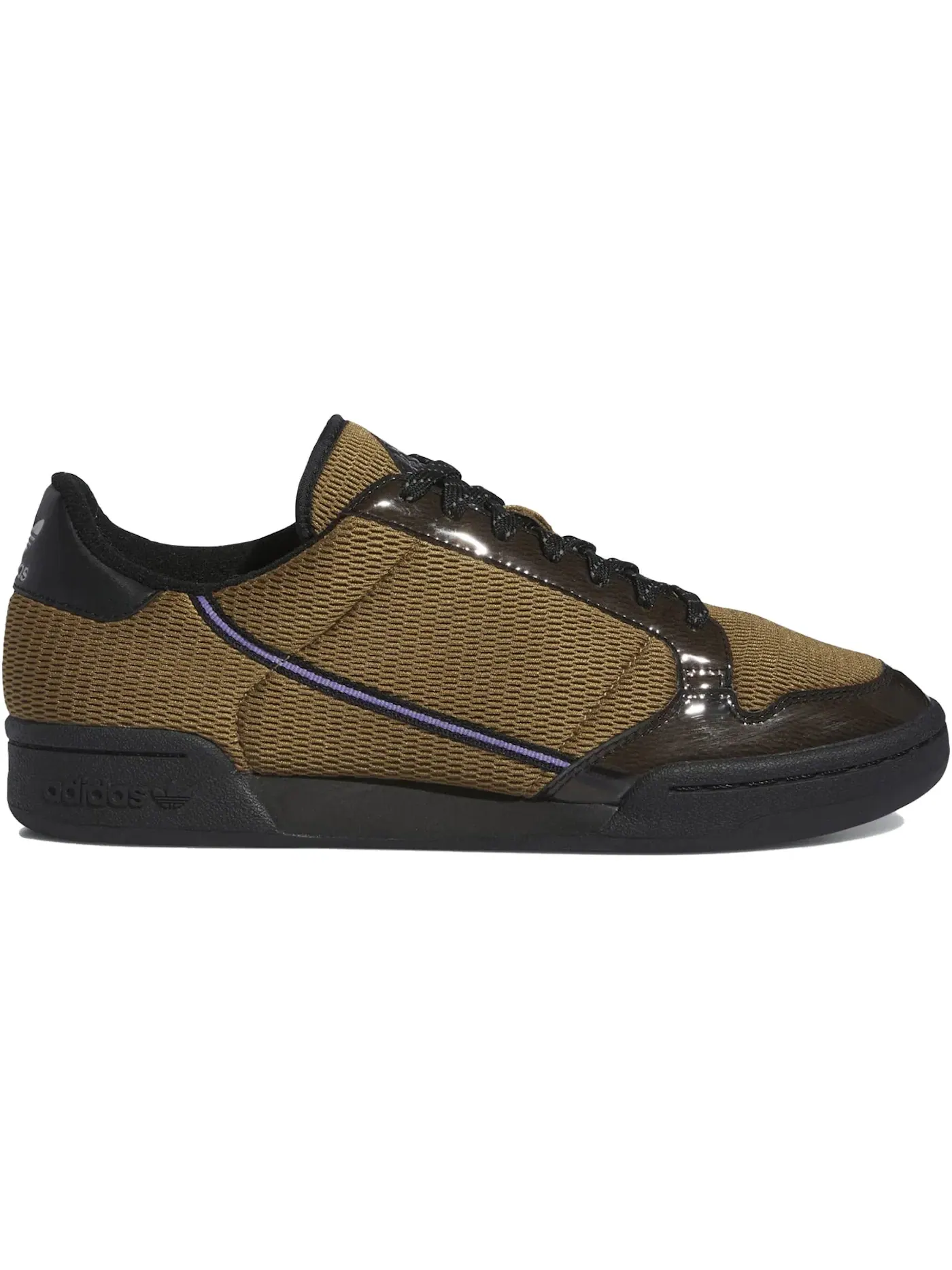 Мужские кроссовки Lifestyle Adidas Continental — изображение 1 из 1, черный/черный