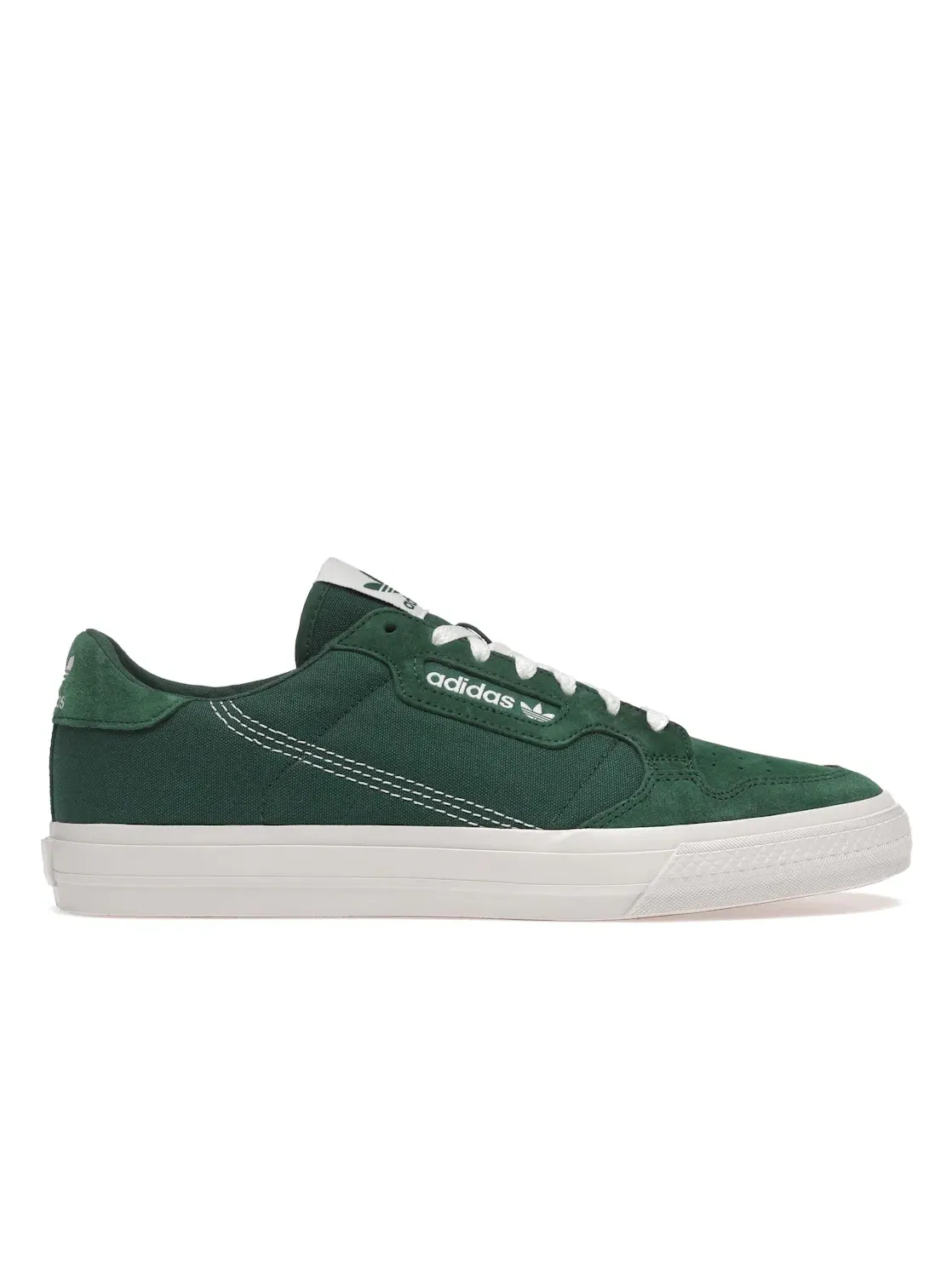 Мужские кроссовки Lifestyle Adidas Continental Vulc — изображение 1 из 4, зеленый/зеленый/белый