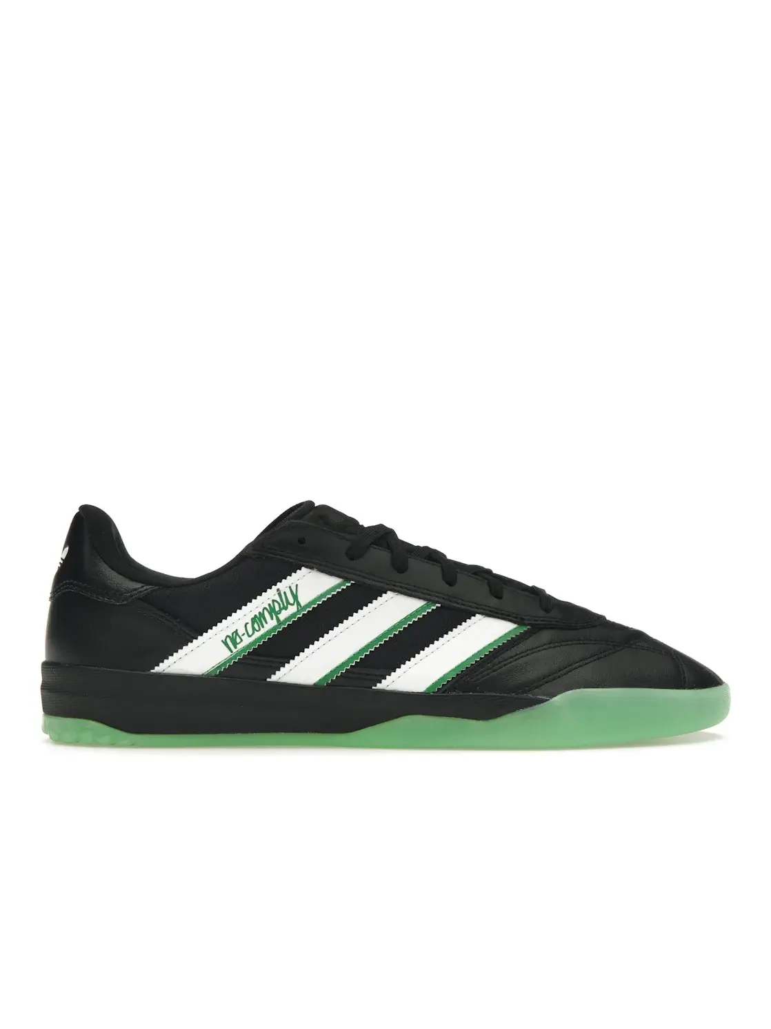 Мужские кроссовки с длинным шнурком Adidas Copa Premiere — изображение 1 из 4, черный/белый/зеленый