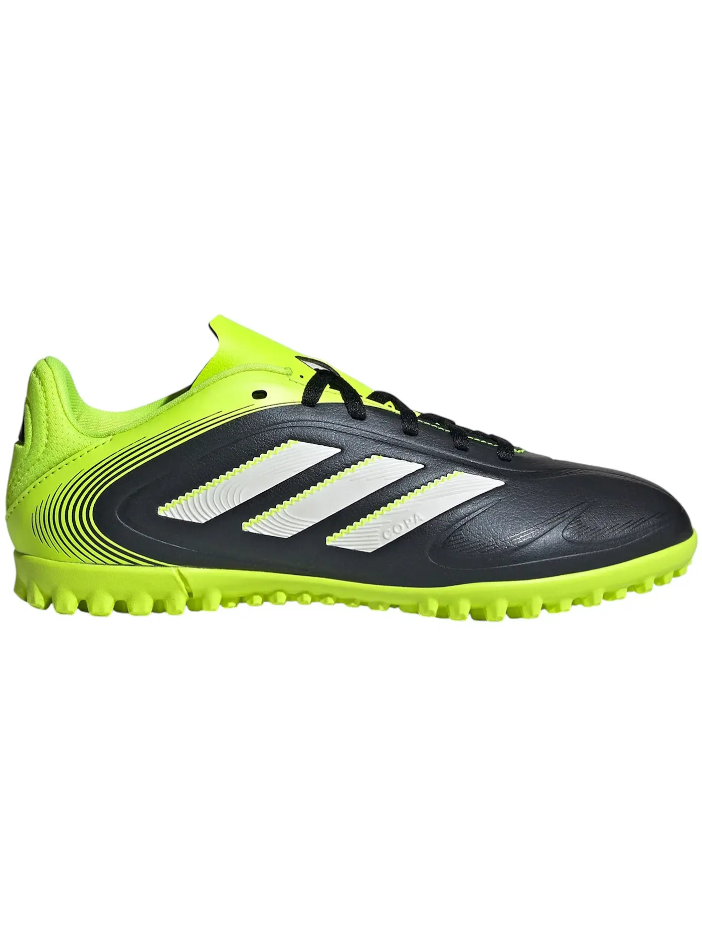 Детские кроссовки для футбола с синтетическим верхом Adidas Copa Pure 3 Club TF — изображение 1 из 1, черный белый