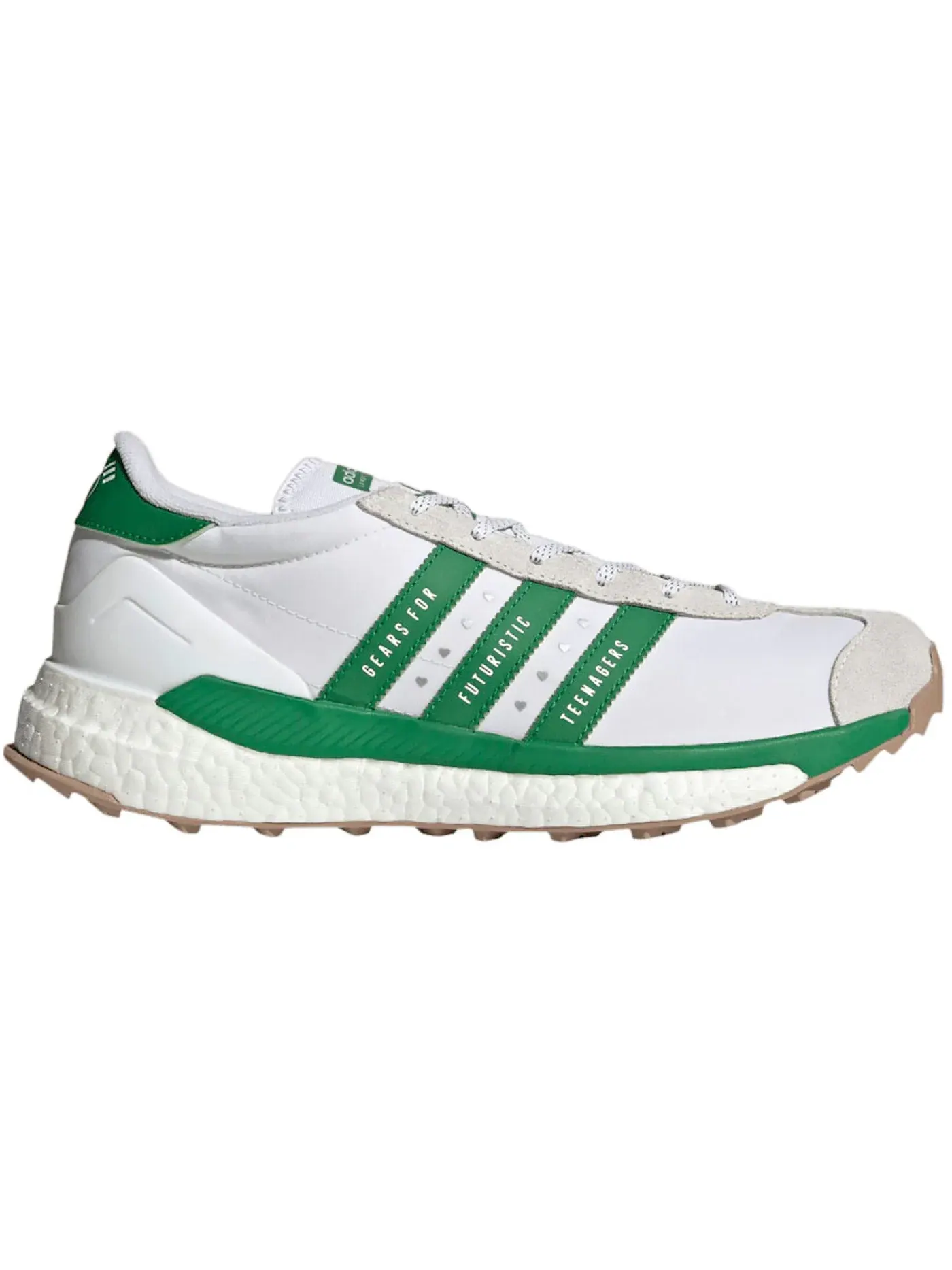 Мужские кроссовки Lifestyle Adidas Country — изображение 1 из 1, белый/зеленый/белый