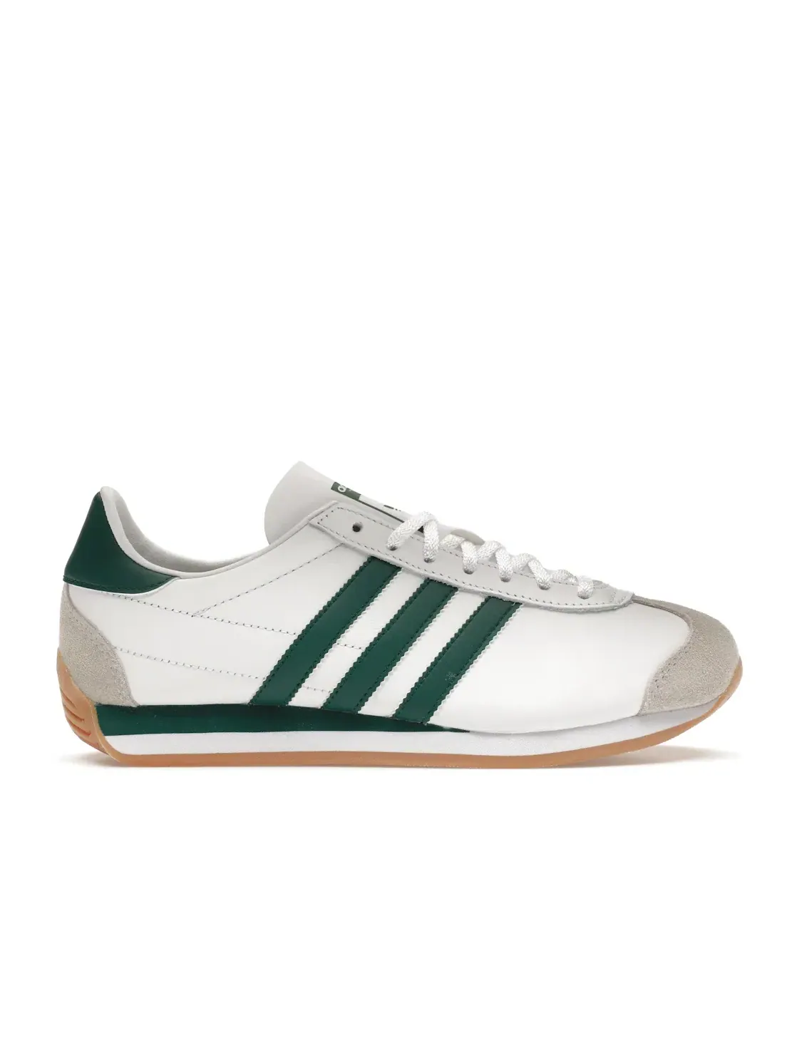Мужские кроссовки повседневные Adidas Country OG — изображение 1 из 4, белый/зеленый/белый