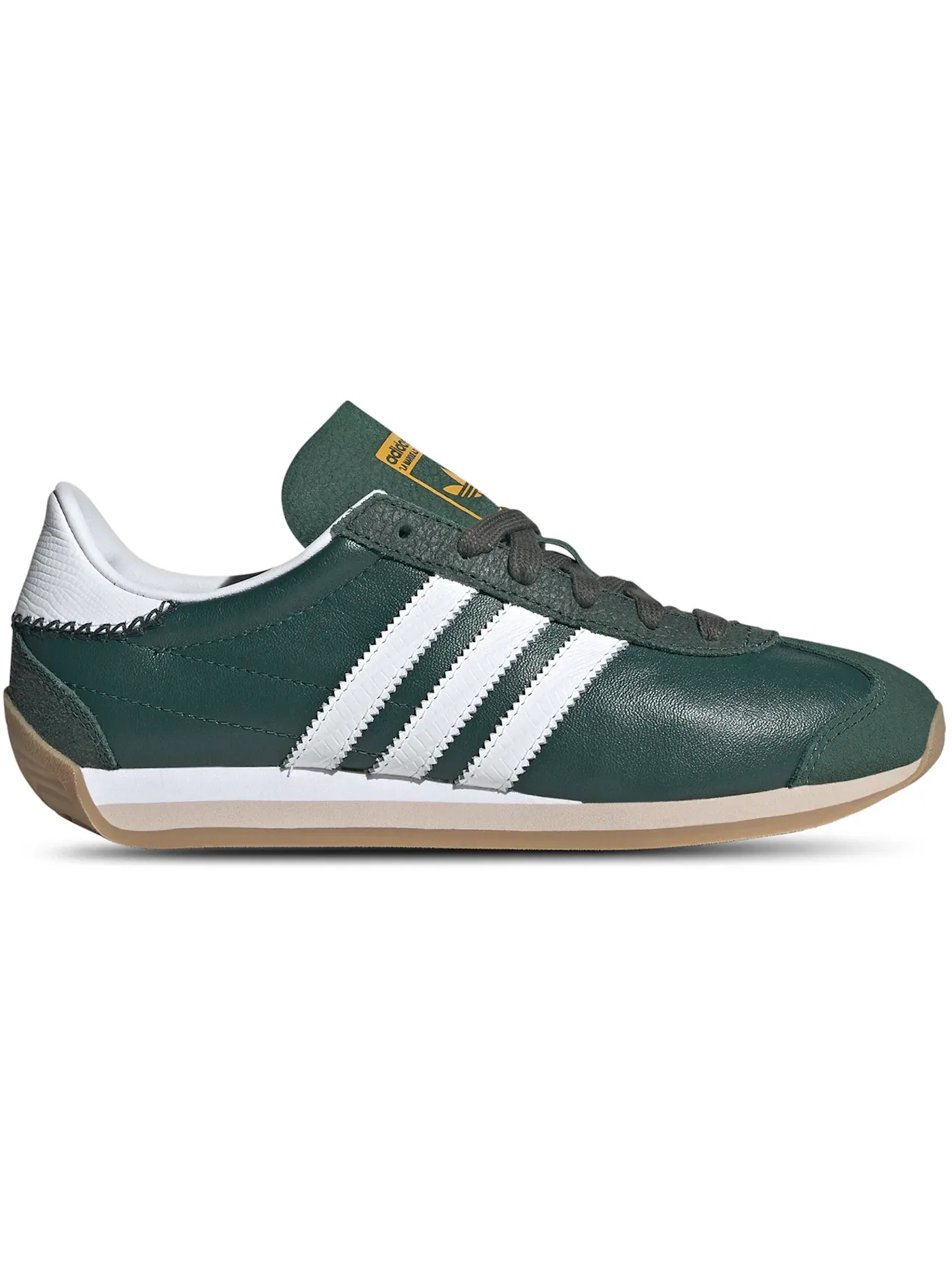 Женские кроссовки Lifestyle Adidas Country OG — изображение 1 из 1, зеленый/белый/зеленый