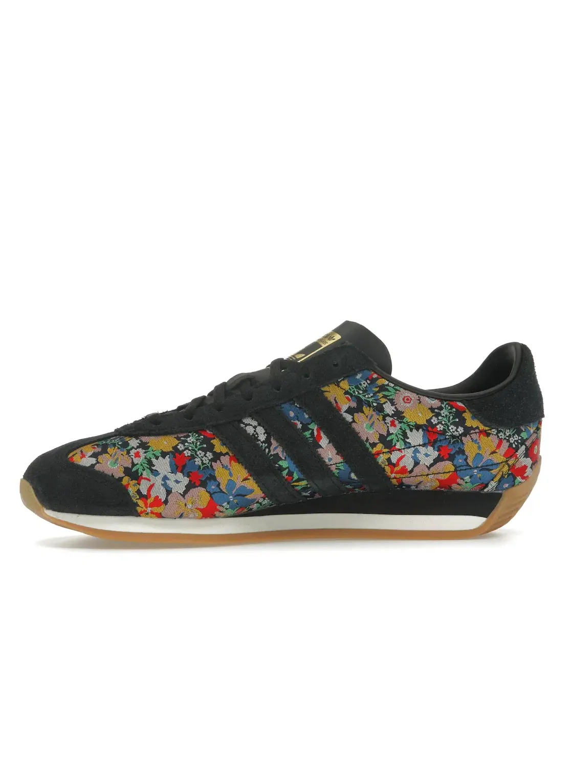 Женские кроссовки с цветочной вышивкой Adidas Country OG — изображение 3 из 4, белый