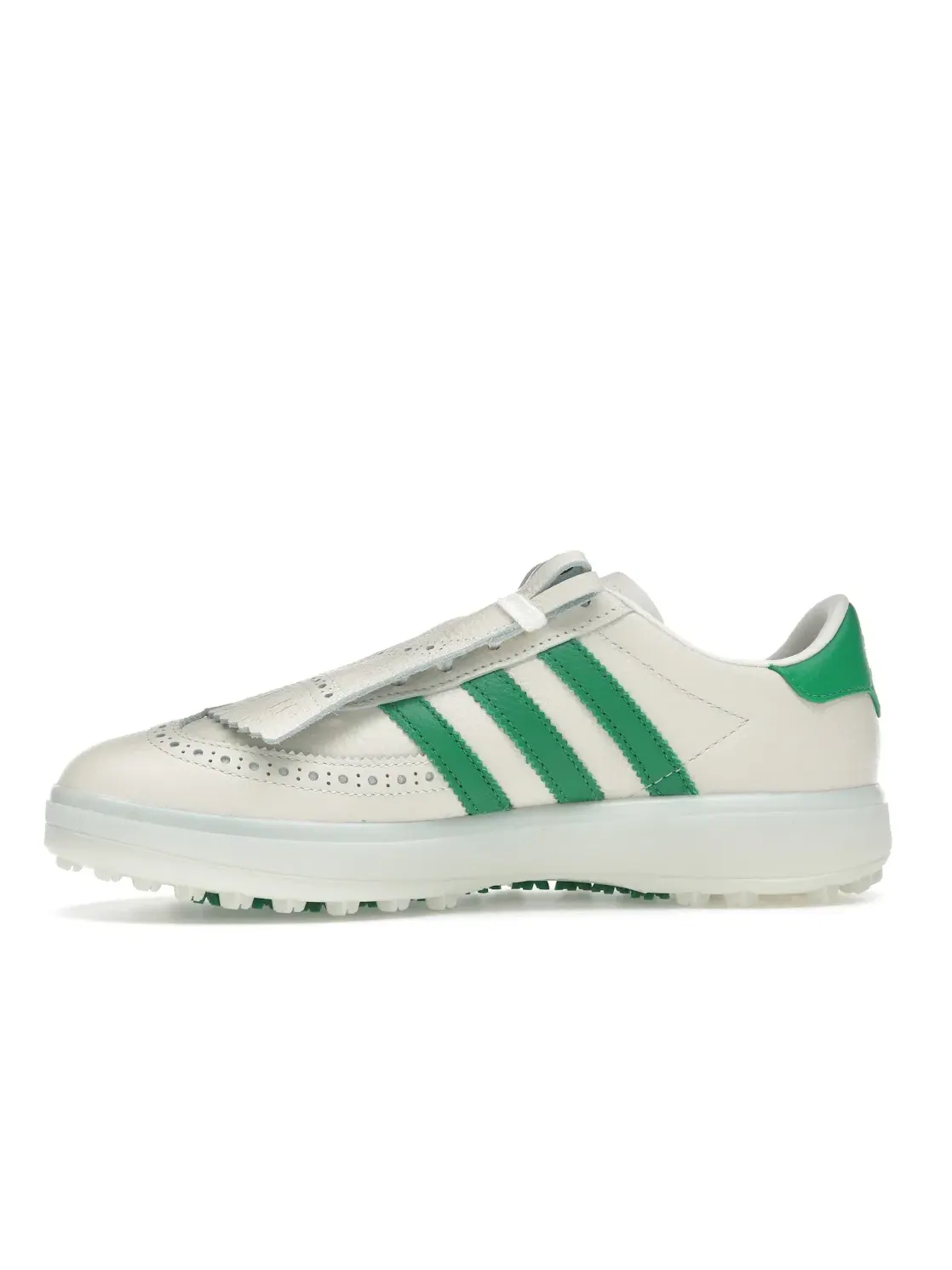 Мужские гольф-кроссовки без шипов Adidas Coursecup Spikeless — изображение 3 из 4, белый/зеленый/желтый
