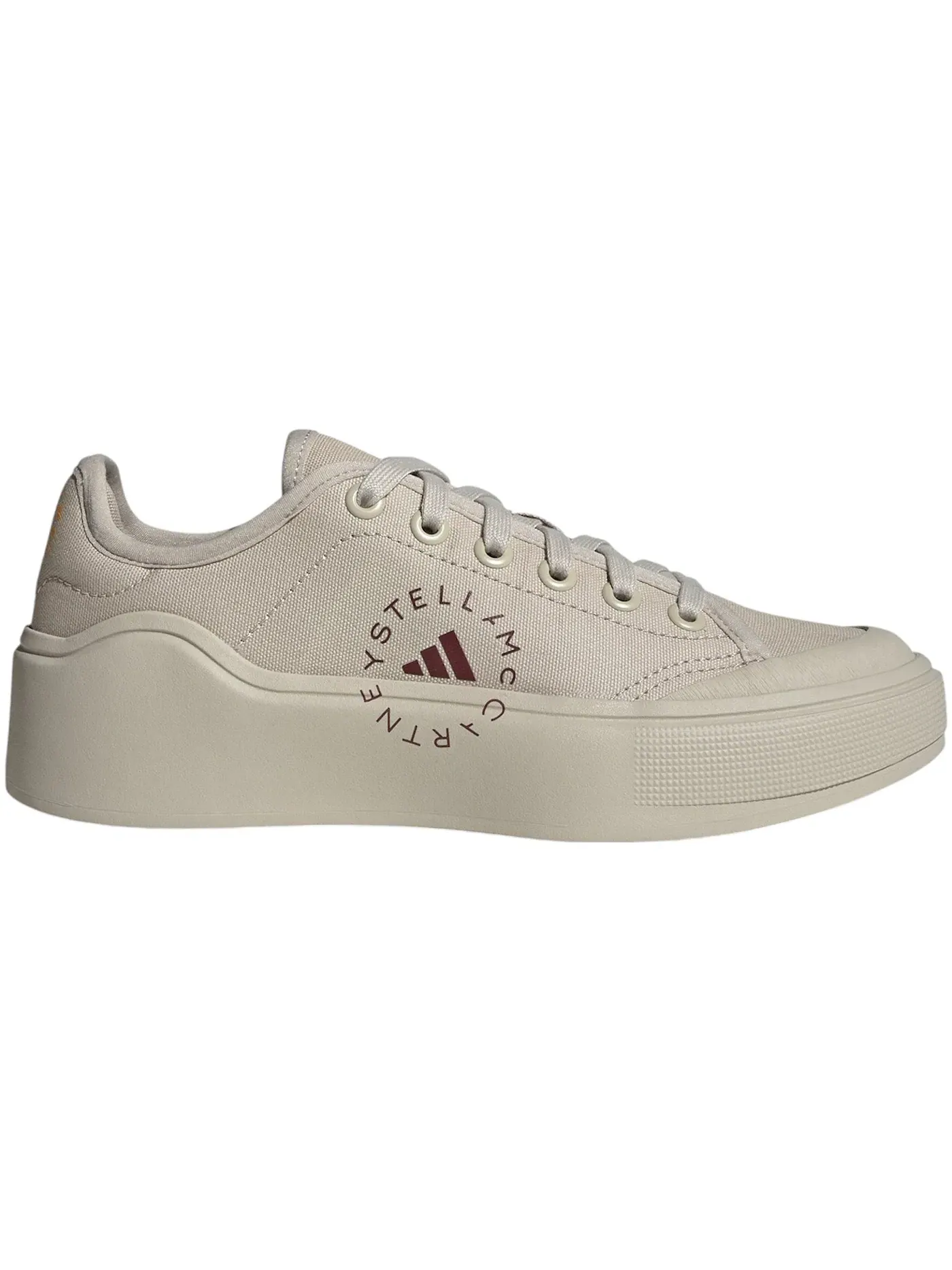 Мужские кроссовки Lifestyle Adidas Court by Stella McCartney — изображение 1 из 1, коричневый