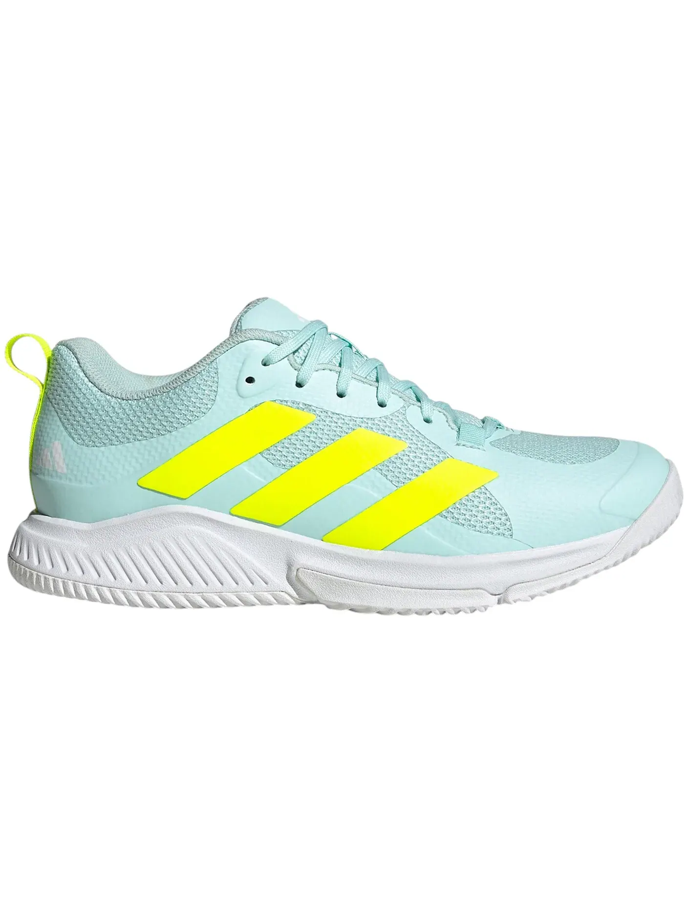Женские кроссовки для тенниса Adidas Court Team Bounce 2.0 — изображение 1 из 1, розовый белый