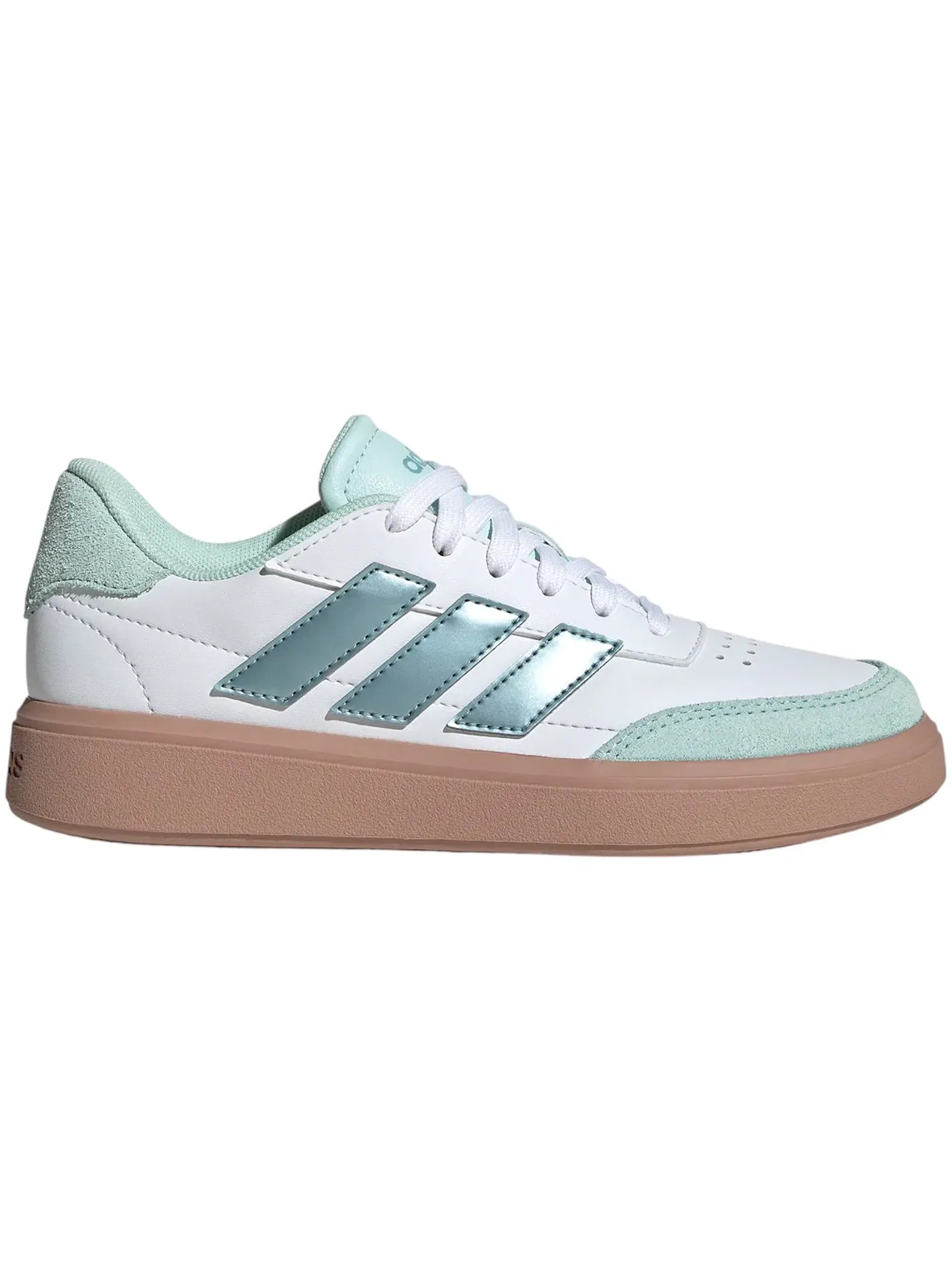 Детские кроссовки Lifestyle Adidas Courtblock Cloud White Magic Grey Met Halo Mint — изображение 1 из 1