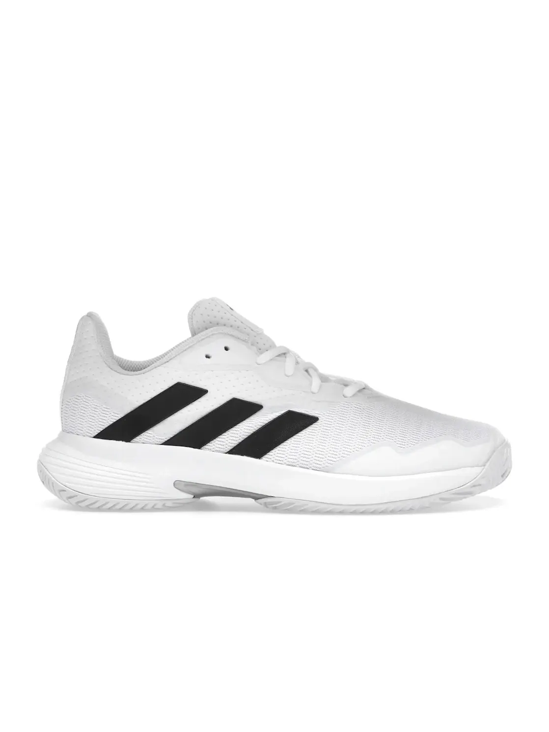 Мужские кроссовки Lifestyle Adidas Courtjam Control — изображение 1 из 4, белый черный серебристый