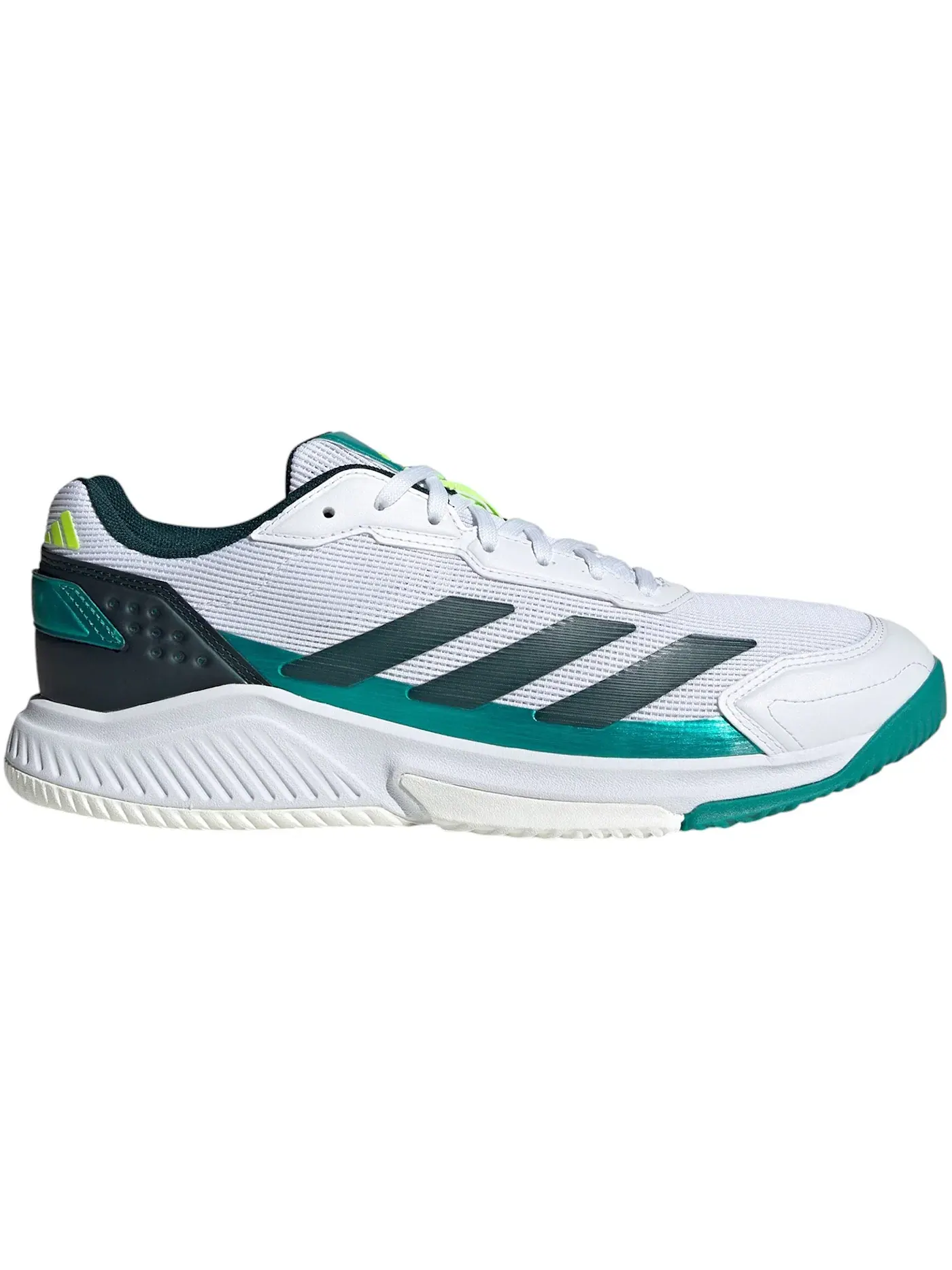 Мужские кроссовки для паделя Adidas Courtquick Padel — изображение 1 из 1, белый белый