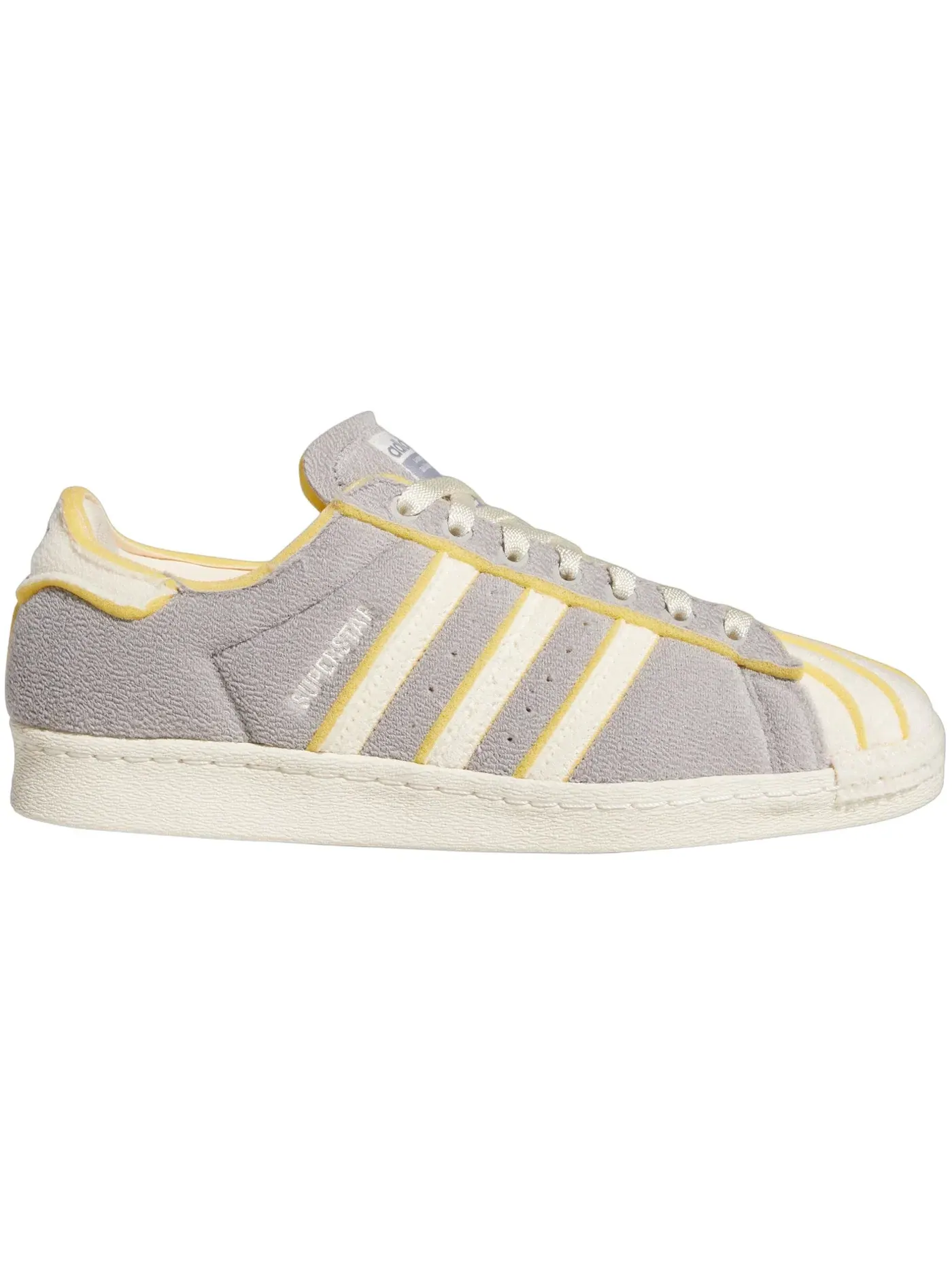 Мужские кроссовки на шнуровке Adidas Cozy Superstar — изображение 1 из 1, белый белый