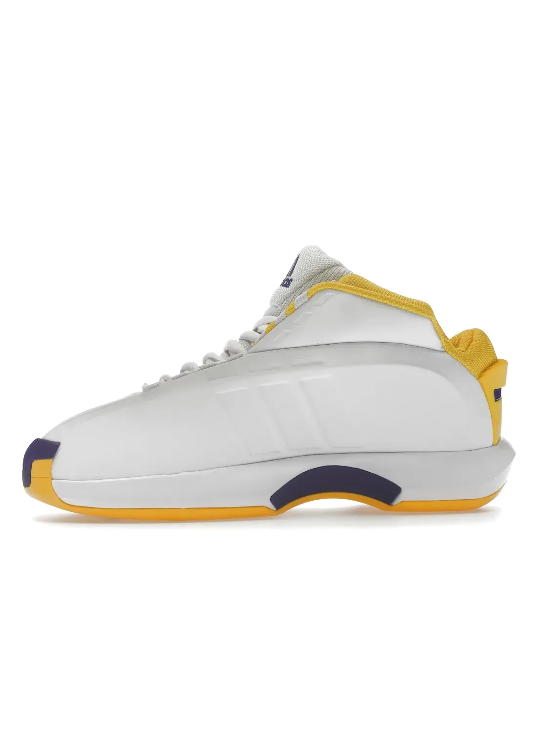 Мужские кроссовки Lifestyle Adidas Crazy 1 — изображение 3 из 4, белый//фиолетовый