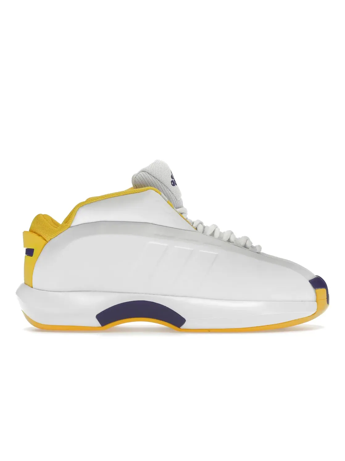Мужские кроссовки с высоким верхом Adidas Crazy 1 — изображение 1 из 3, белый//фиолетовый