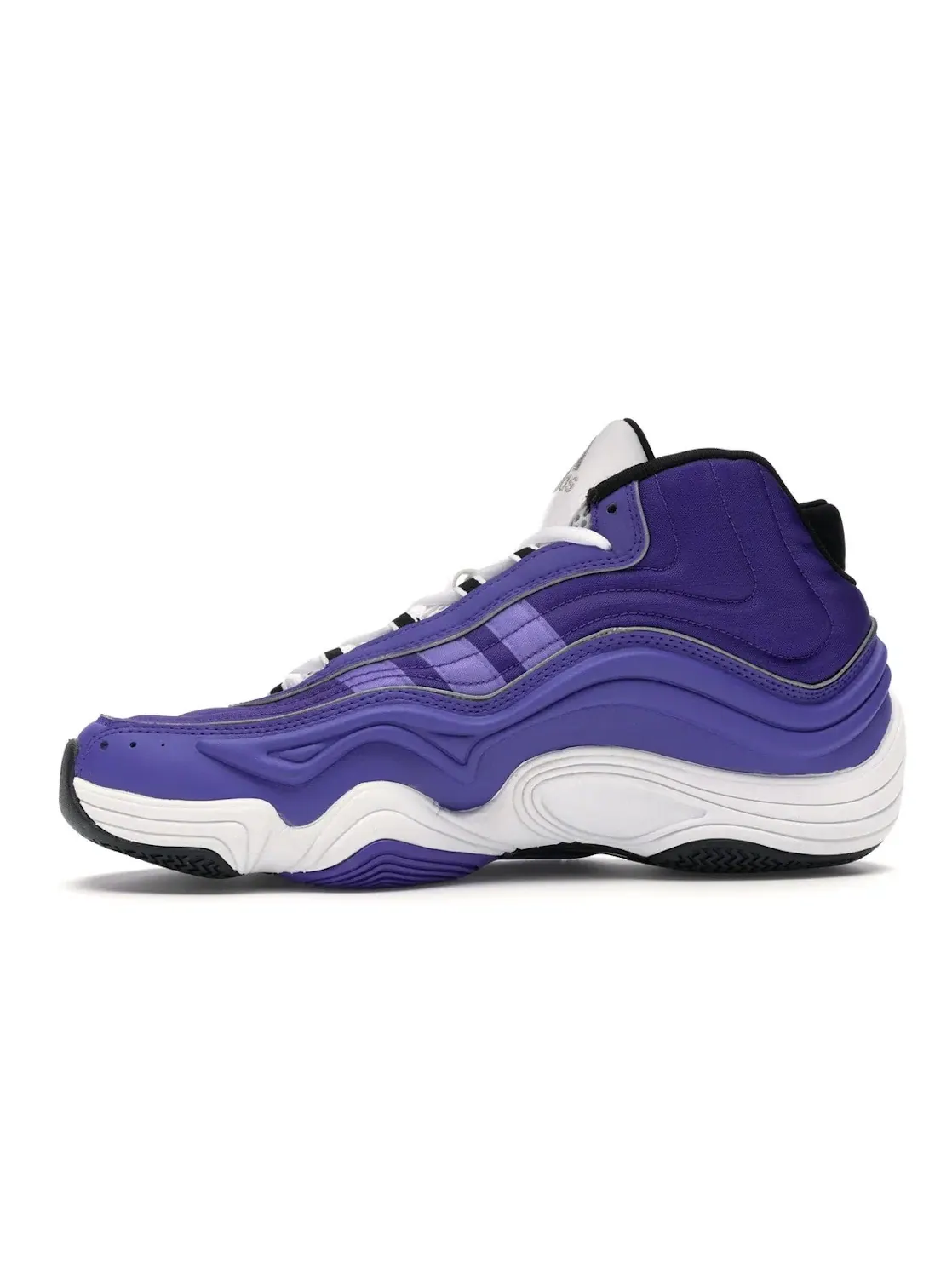 Мужские кроссовки lifestyle Adidas Crazy 2 — изображение 3 из 4, фиолетовый/белый-черный
