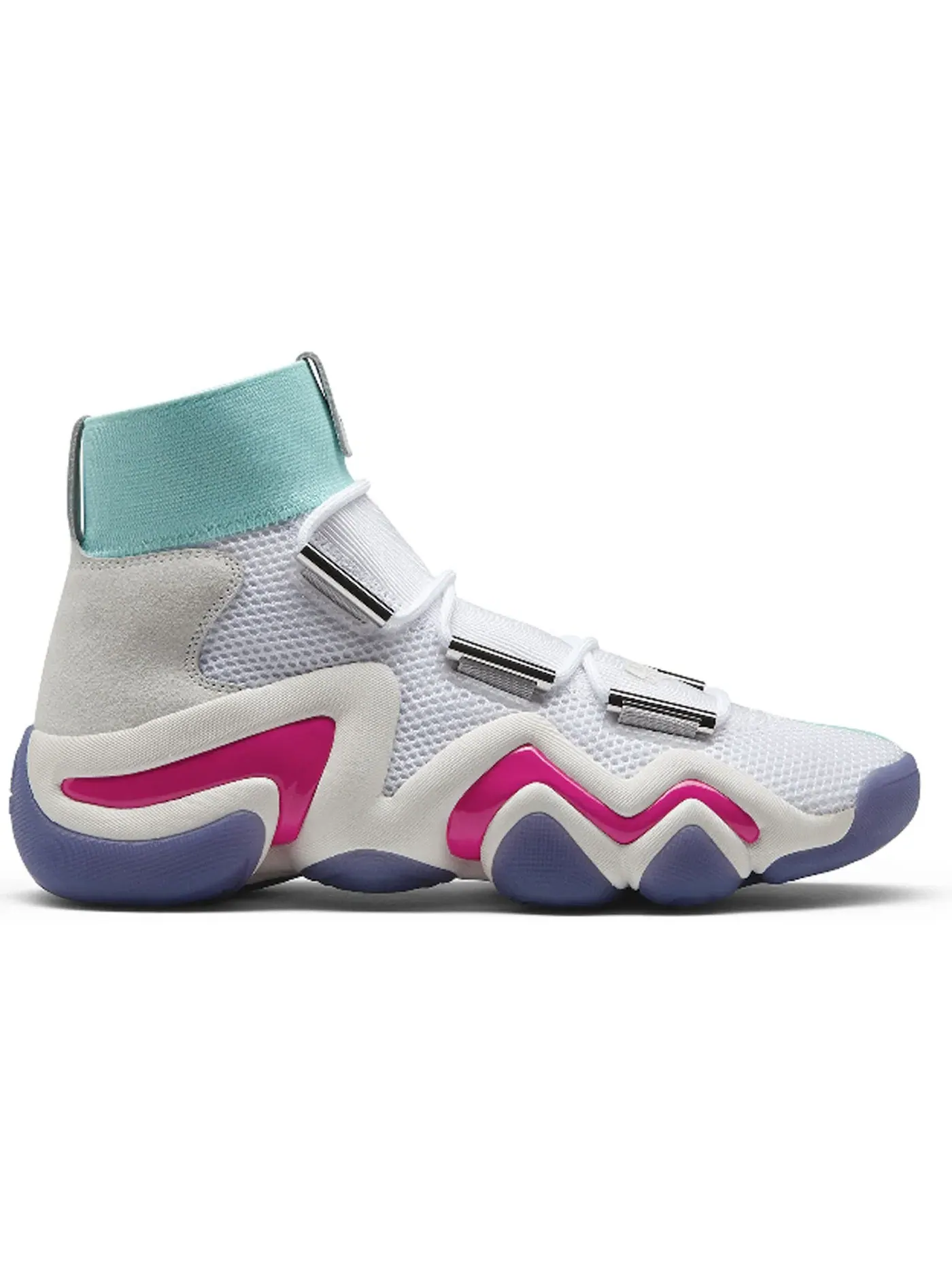 Мужские кроссовки Lifestyle Adidas Crazy 8 ADV — изображение 1 из 1, белый/белый/голубой
