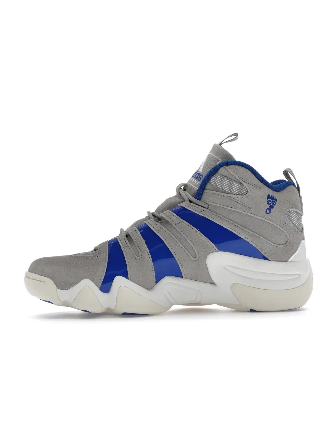 Мужские кроссовки Lifestyle Adidas Crazy 8 — изображение 3 из 4, серый/синий/белый