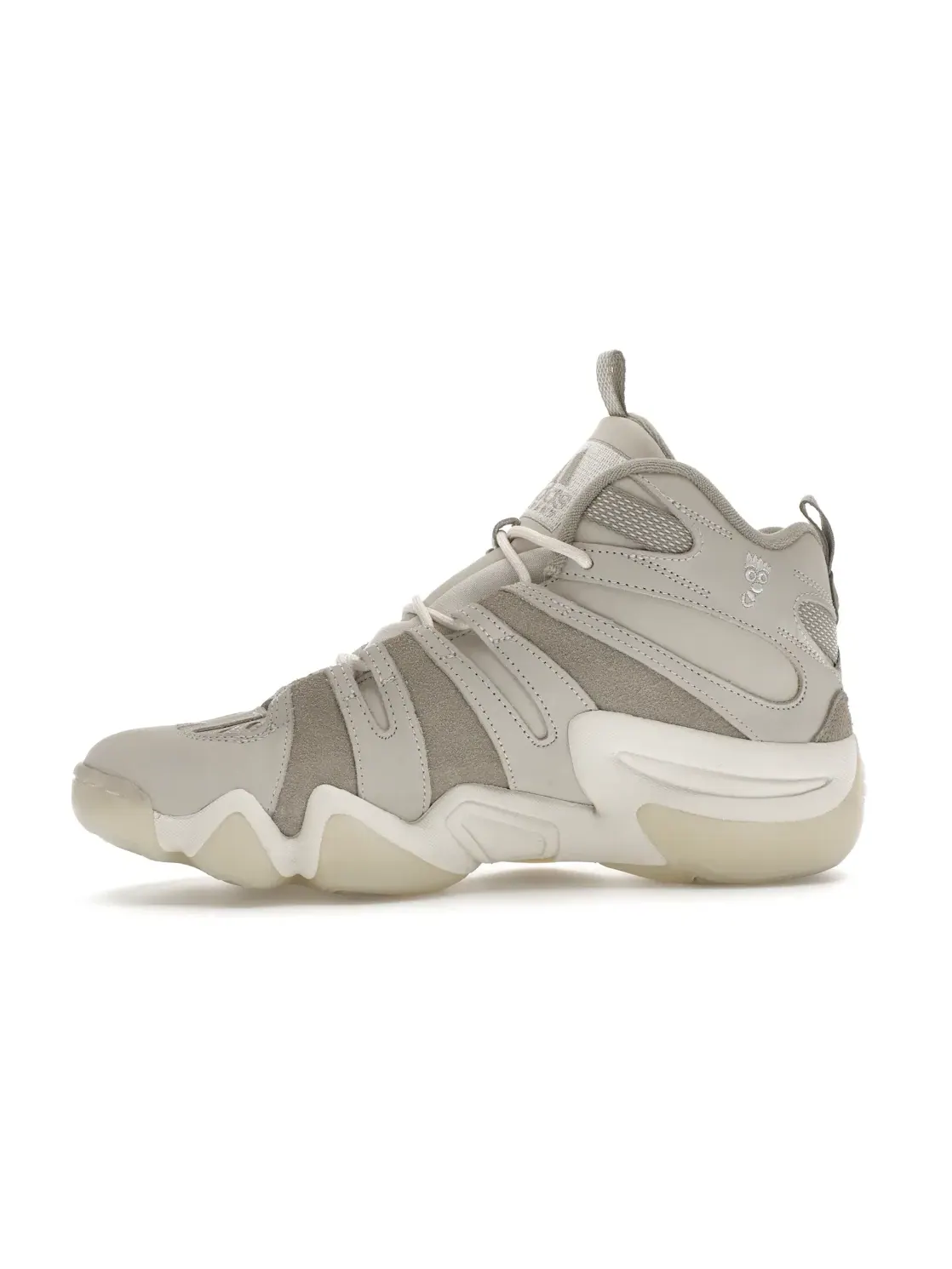 Мужские кроссовки Lifestyle Adidas Crazy 8 — изображение 3 из 4, белый//белый