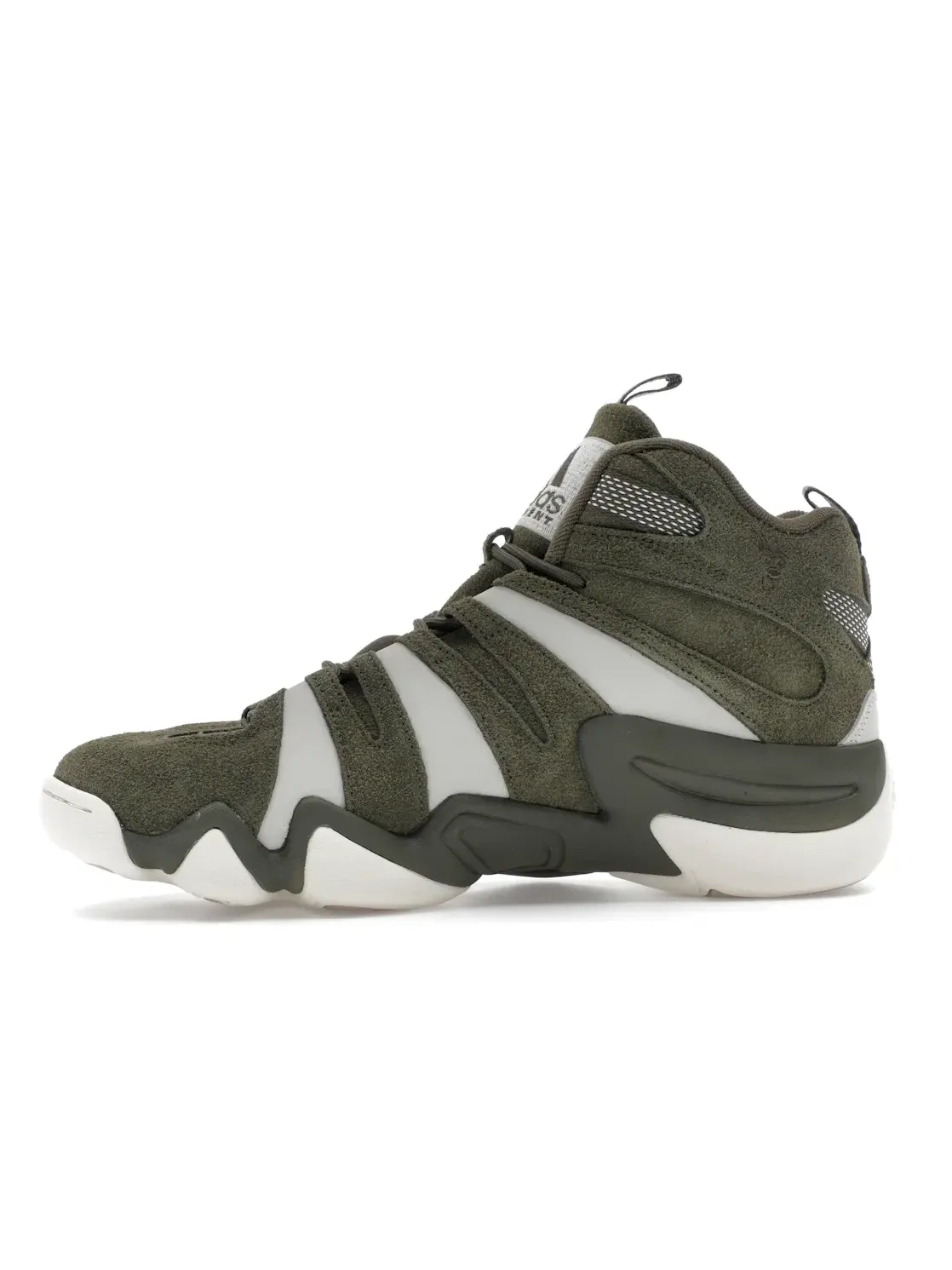 Мужские кроссовки Lifestyle Adidas Crazy 8 — изображение 3 из 4, оливковый/белый/белый