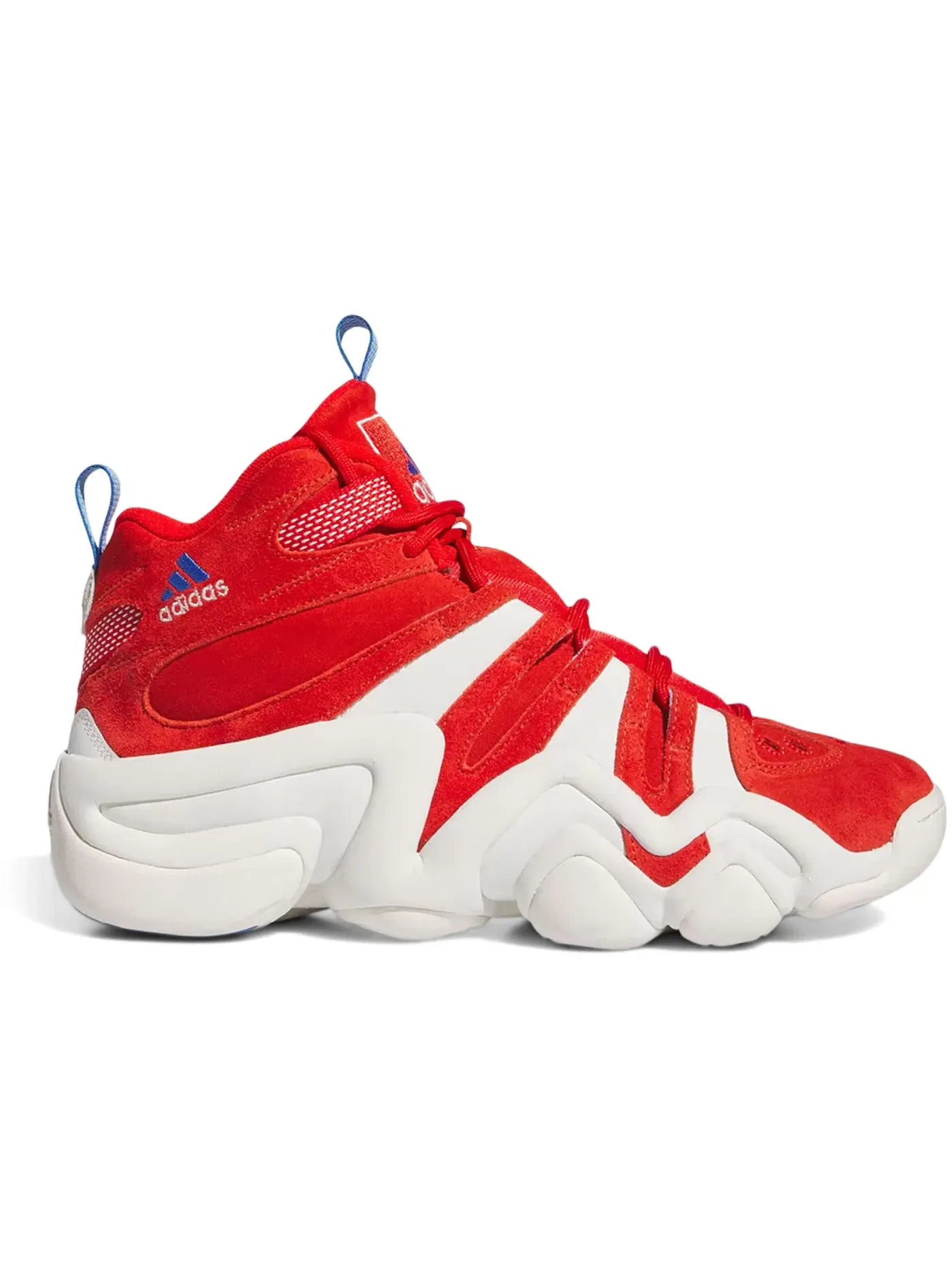 Мужские кроссовки Lifestyle Adidas Crazy 8 — изображение 1 из 1, красный/белый/яркий