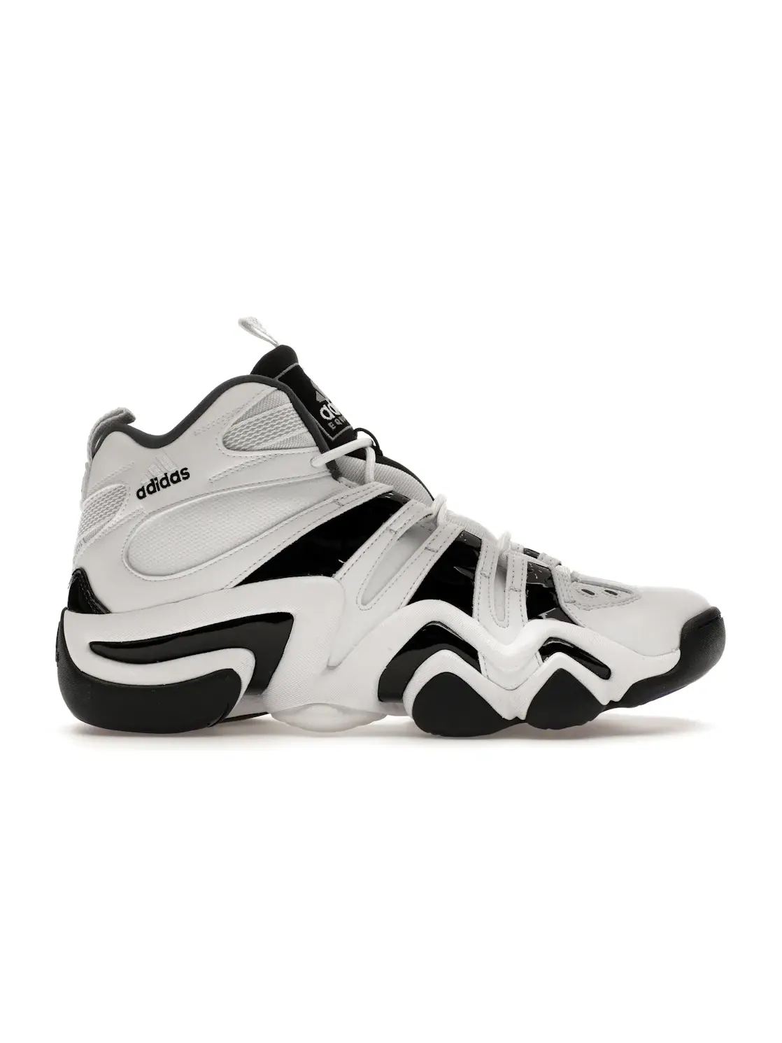 Мужские кроссовки Lifestyle Adidas Crazy 8 — изображение 1 из 4, белый черный фиолетовый