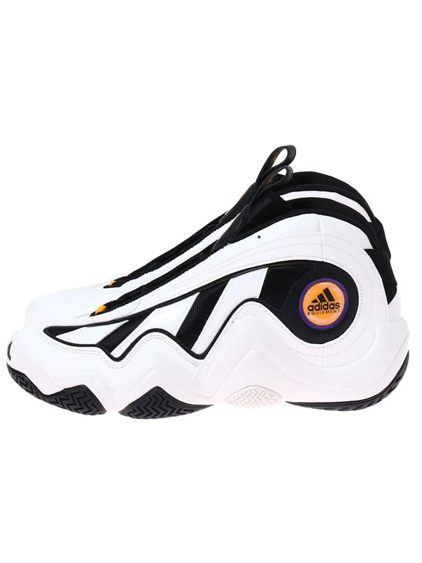 Мужские кроссовки повседневные Adidas Crazy 97 — изображение 1 из 1, белый/черный
