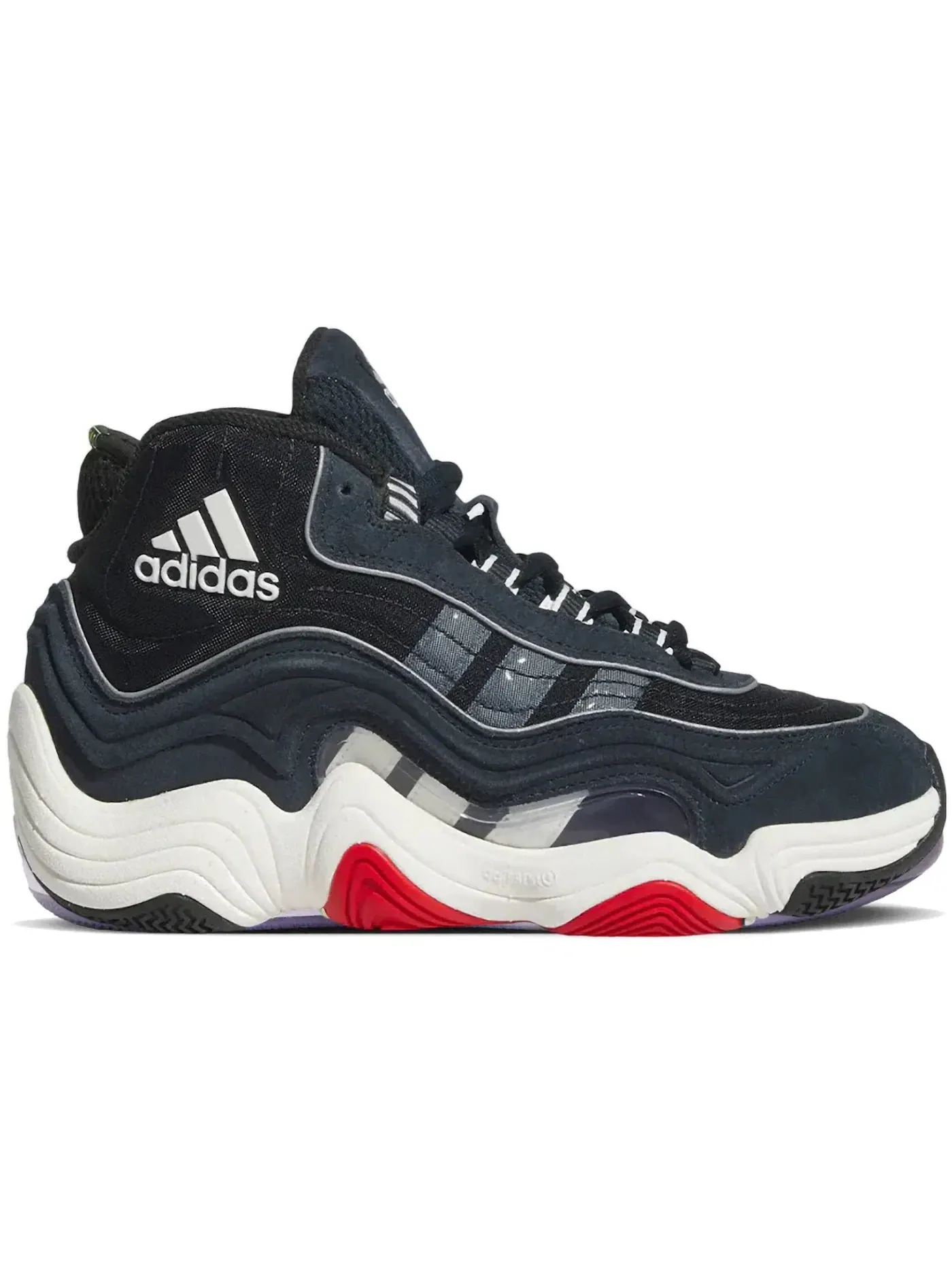 Мужские кроссовки Lifestyle Adidas Crazy 98 — изображение 1 из 1, белый/красный