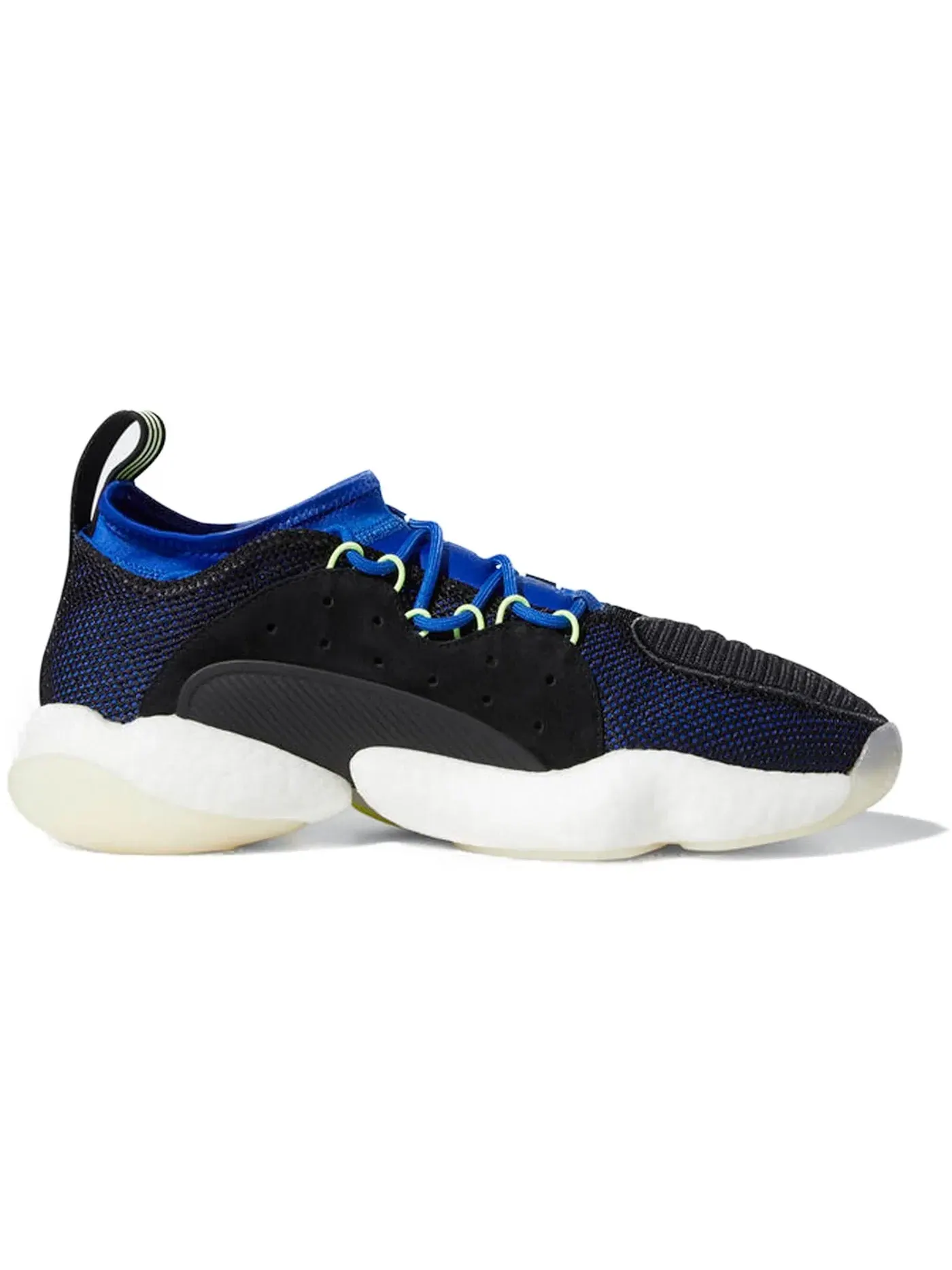 Мужские кроссовки Lifestyle Adidas Crazy BYW 2 — изображение 1 из 1, черный/белый/-желтый