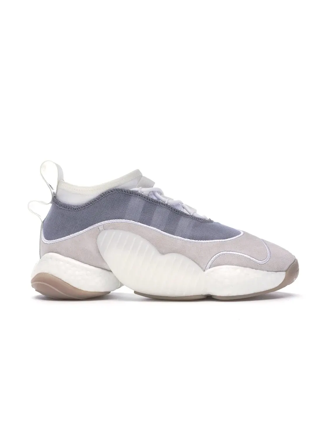 Мужские кроссовки Lifestyle Adidas Crazy BYW 2 — изображение 1 из 4, белый/белый/темно-синий