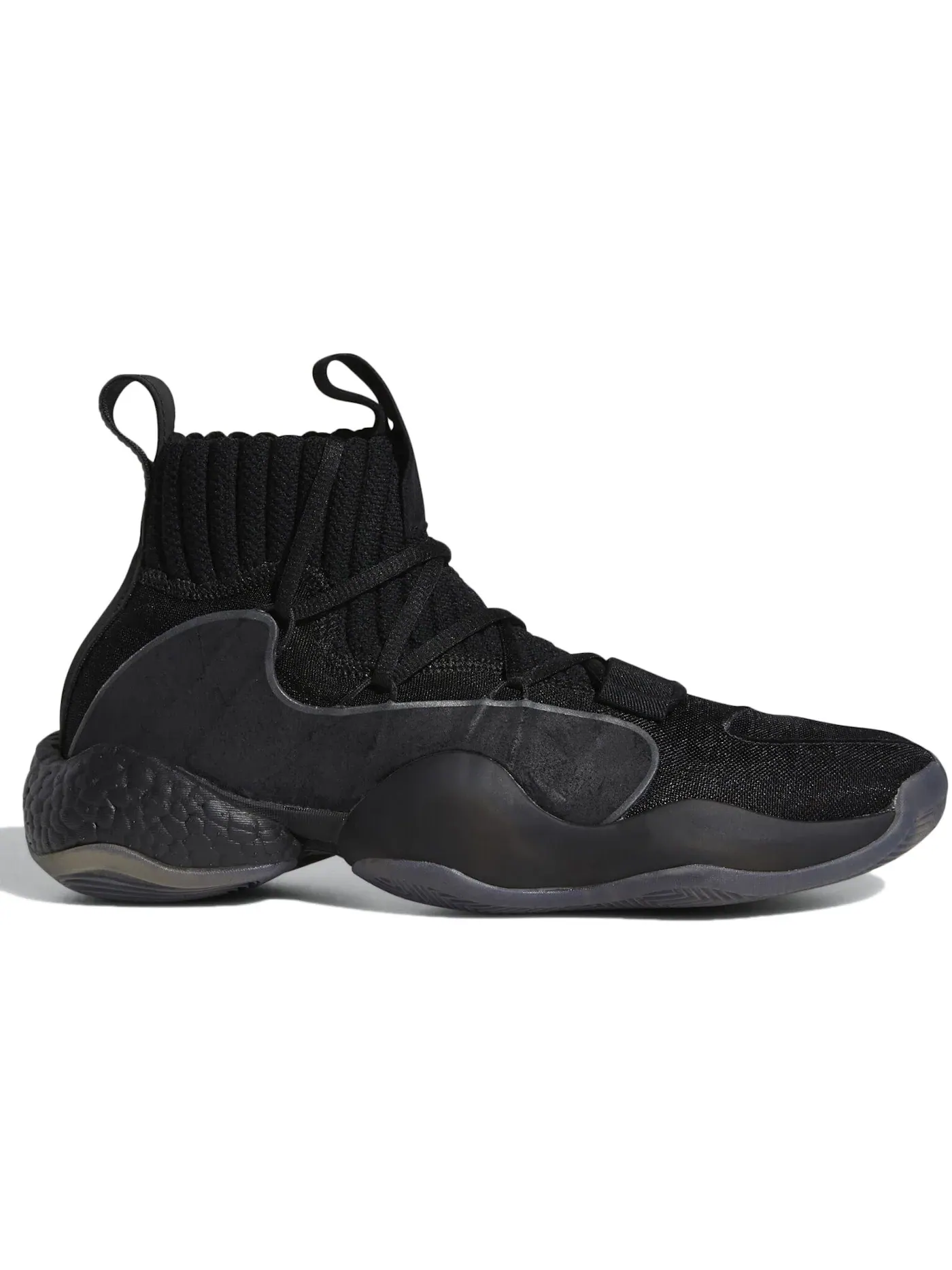 Мужские кроссовки для баскетбола Adidas Crazy BYW X — изображение 1 из 1, черный/черный/синий