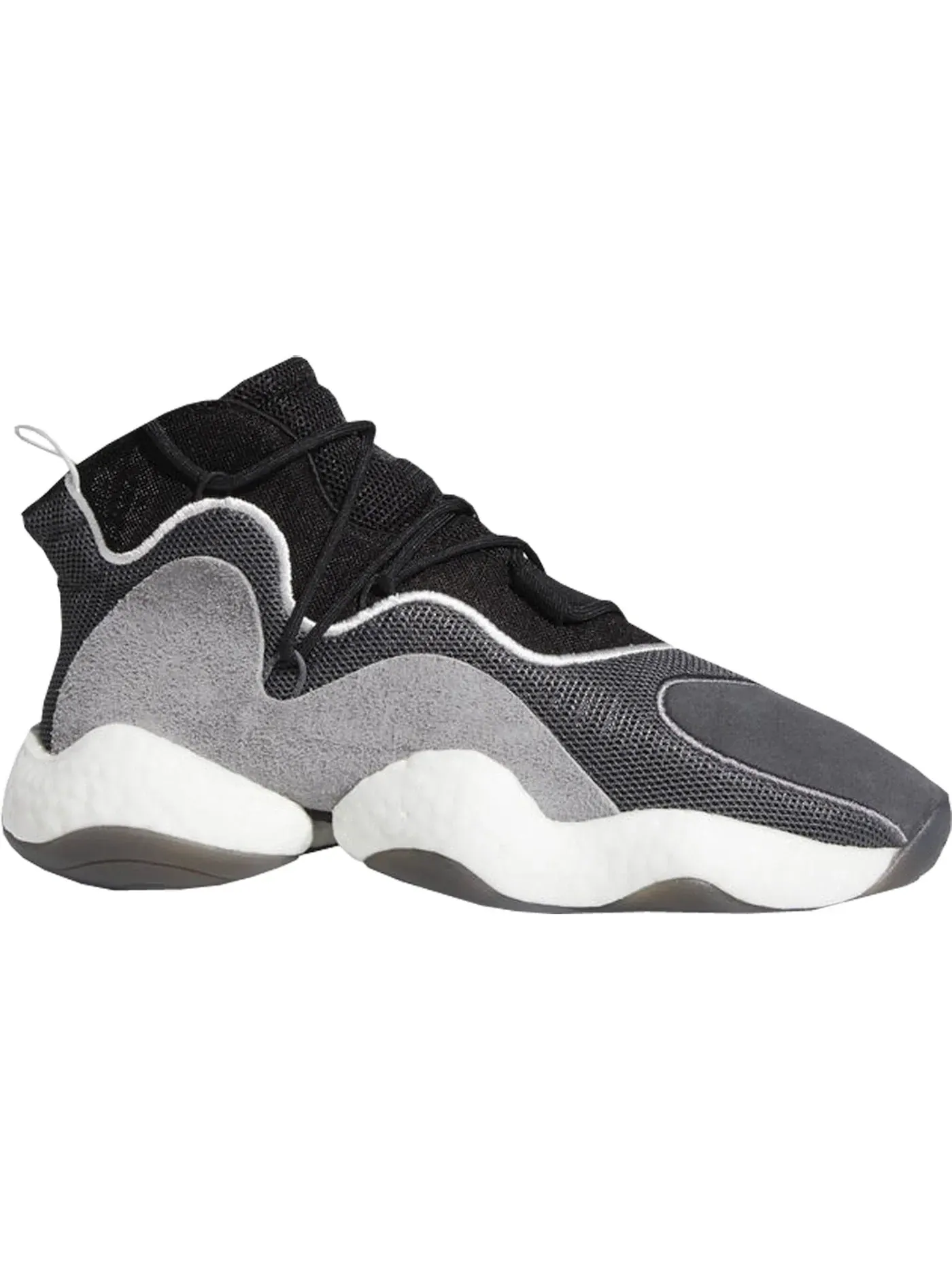Мужские кроссовки Lifestyle Adidas Crazy BYW — изображение 1 из 1, черный/серый/серый