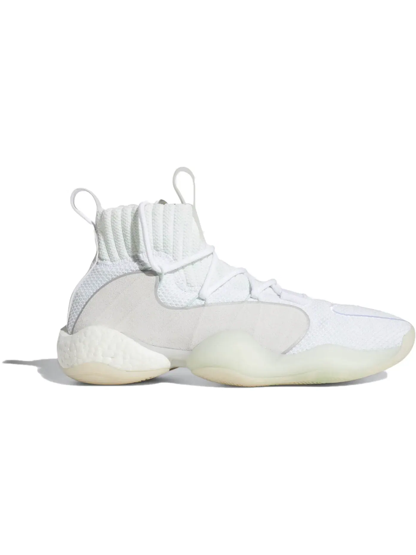 Мужские кроссовки для баскетбола Adidas Crazy BYW X — изображение 1 из 1, белый//оранжевый