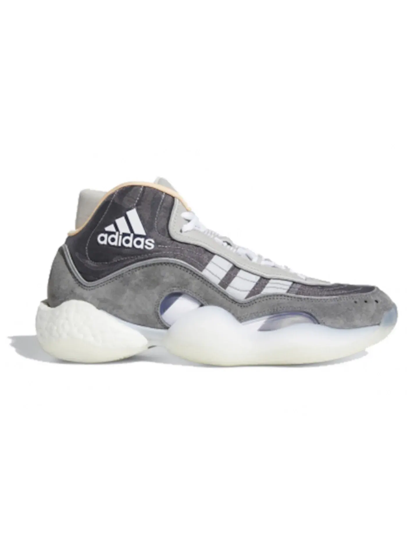 Мужские кроссовки Lifestyle Adidas Crazy BYW Icon 98 — изображение 1 из 1, серый/темный серый/белый