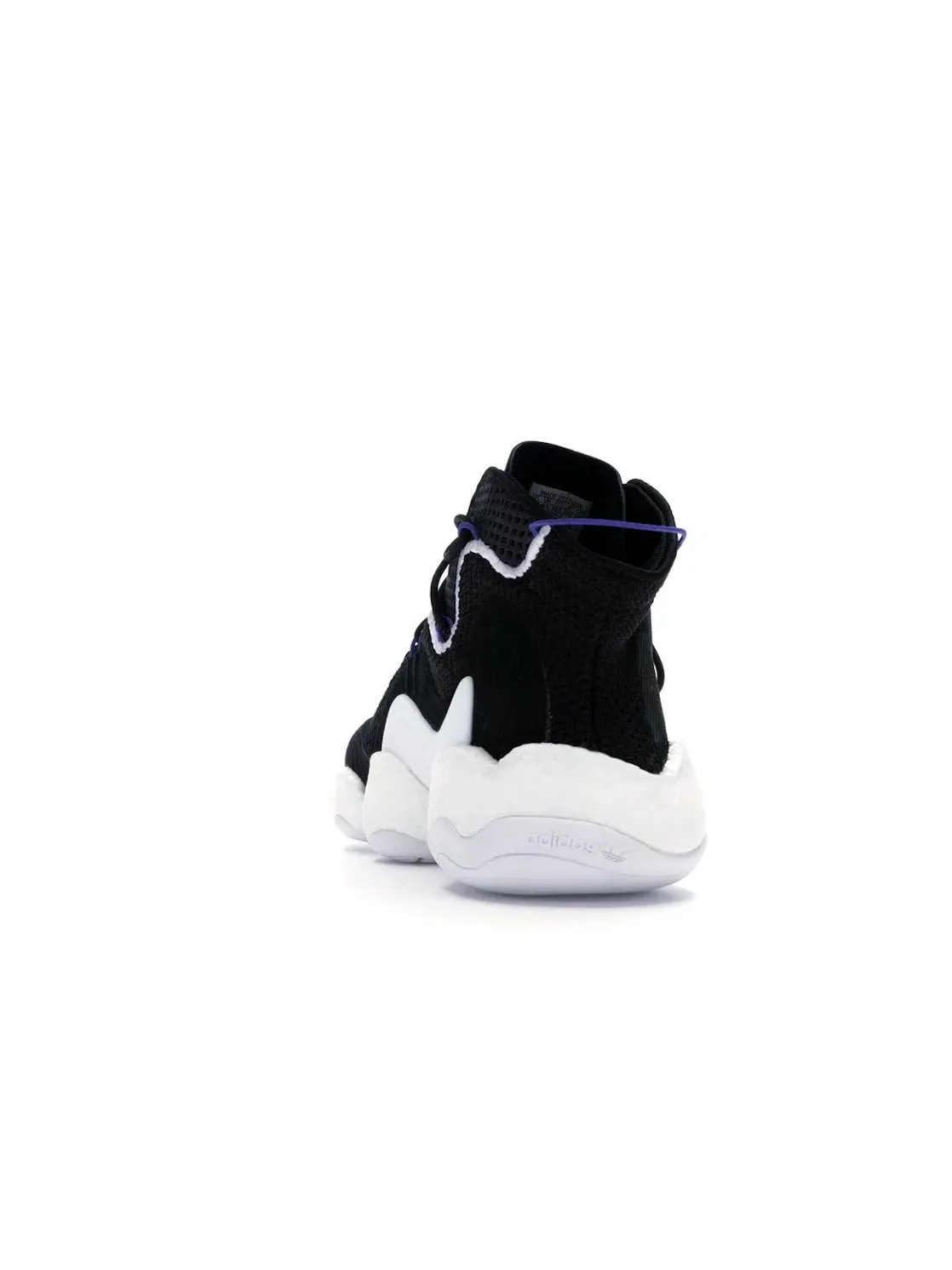 Мужские кроссовки с технологией Boost Your Wear Adidas Crazy BYW LVL 1 — изображение 4 из 4, черный/белый/фиолетовый