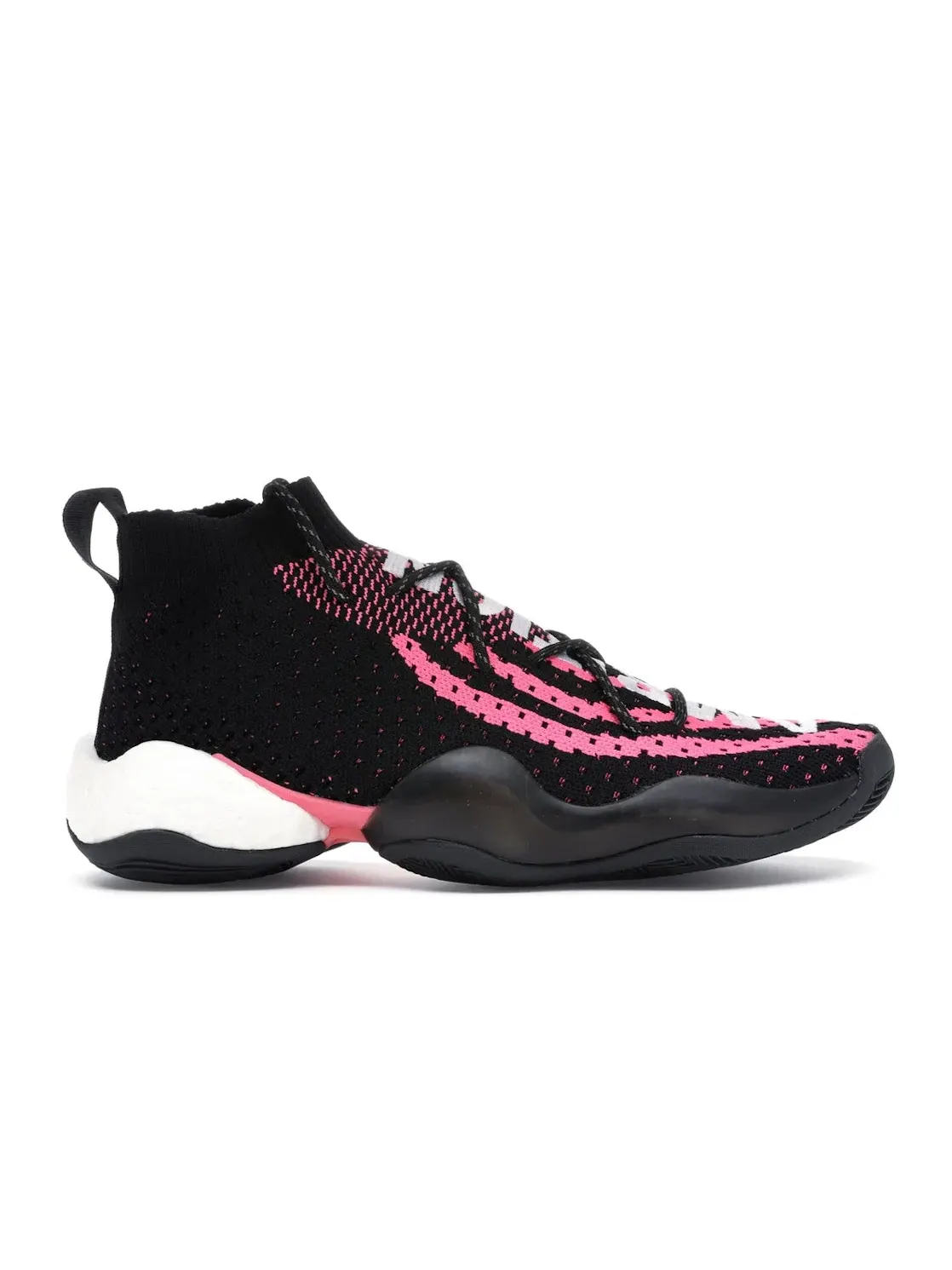 Мужские кроссовки Lifestyle с технологией Boost Adidas Crazy BYW LVL X — изображение 1 из 4, черный/белый/розовый