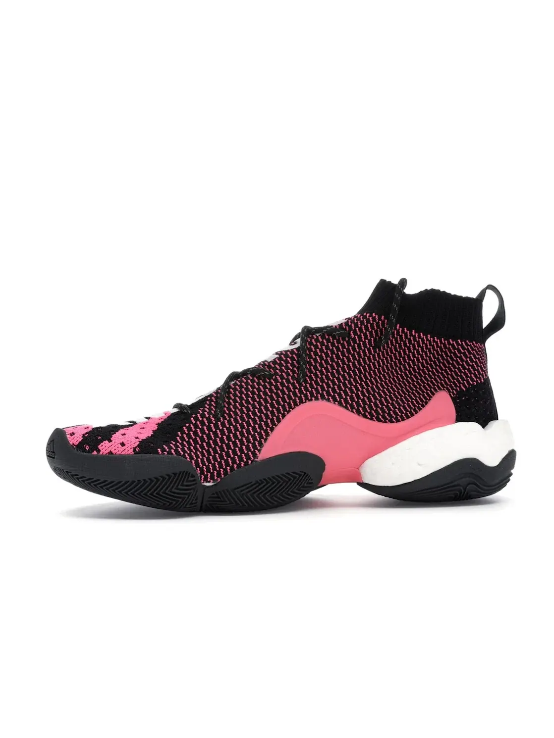 Мужские кроссовки Lifestyle с технологией Boost Adidas Crazy BYW LVL X — изображение 3 из 4, черный/белый/розовый