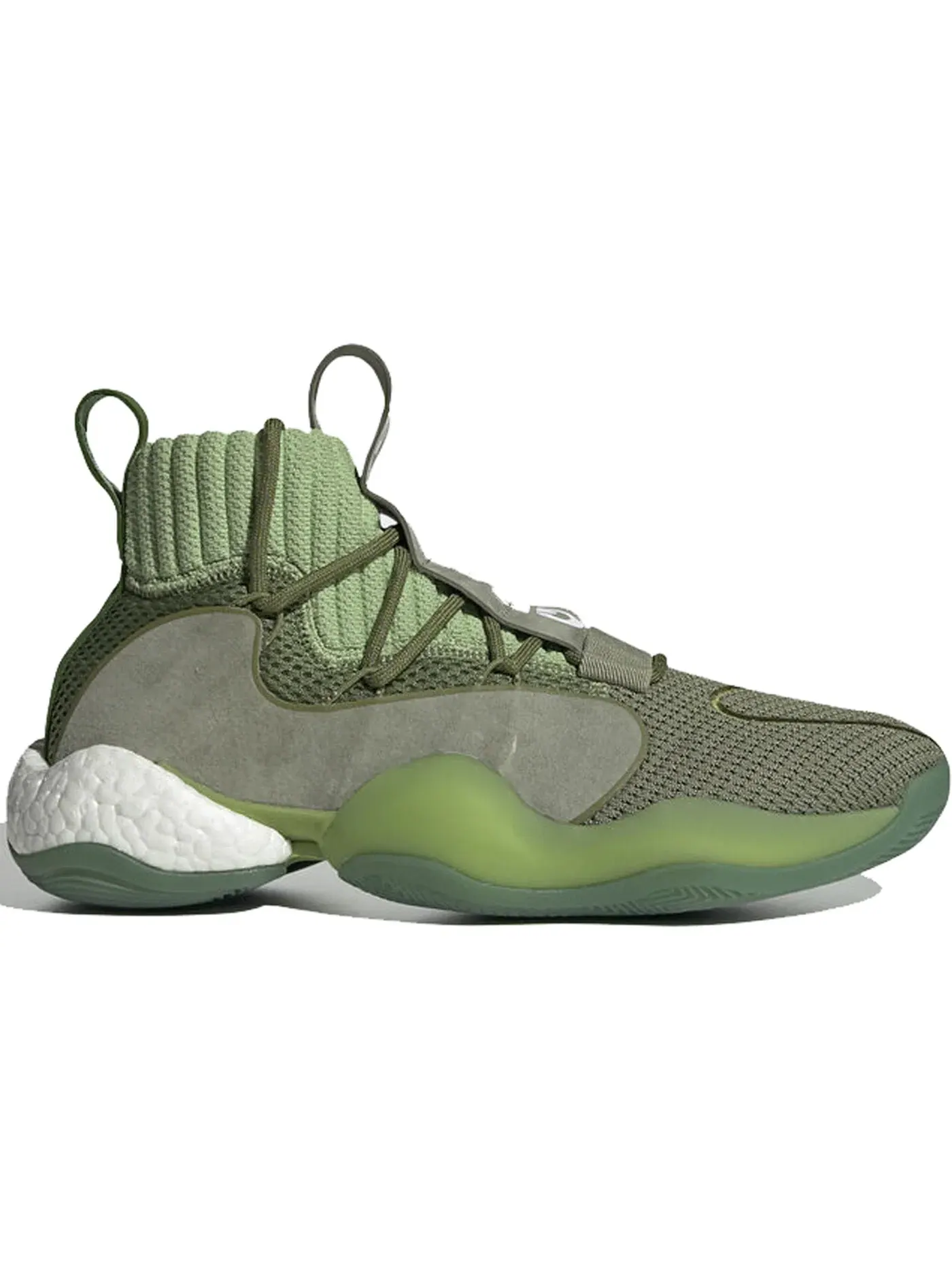 Мужские кроссовки Lifestyle Adidas Crazy BYW PRD — изображение 1 из 1, зеленый зеленый белый