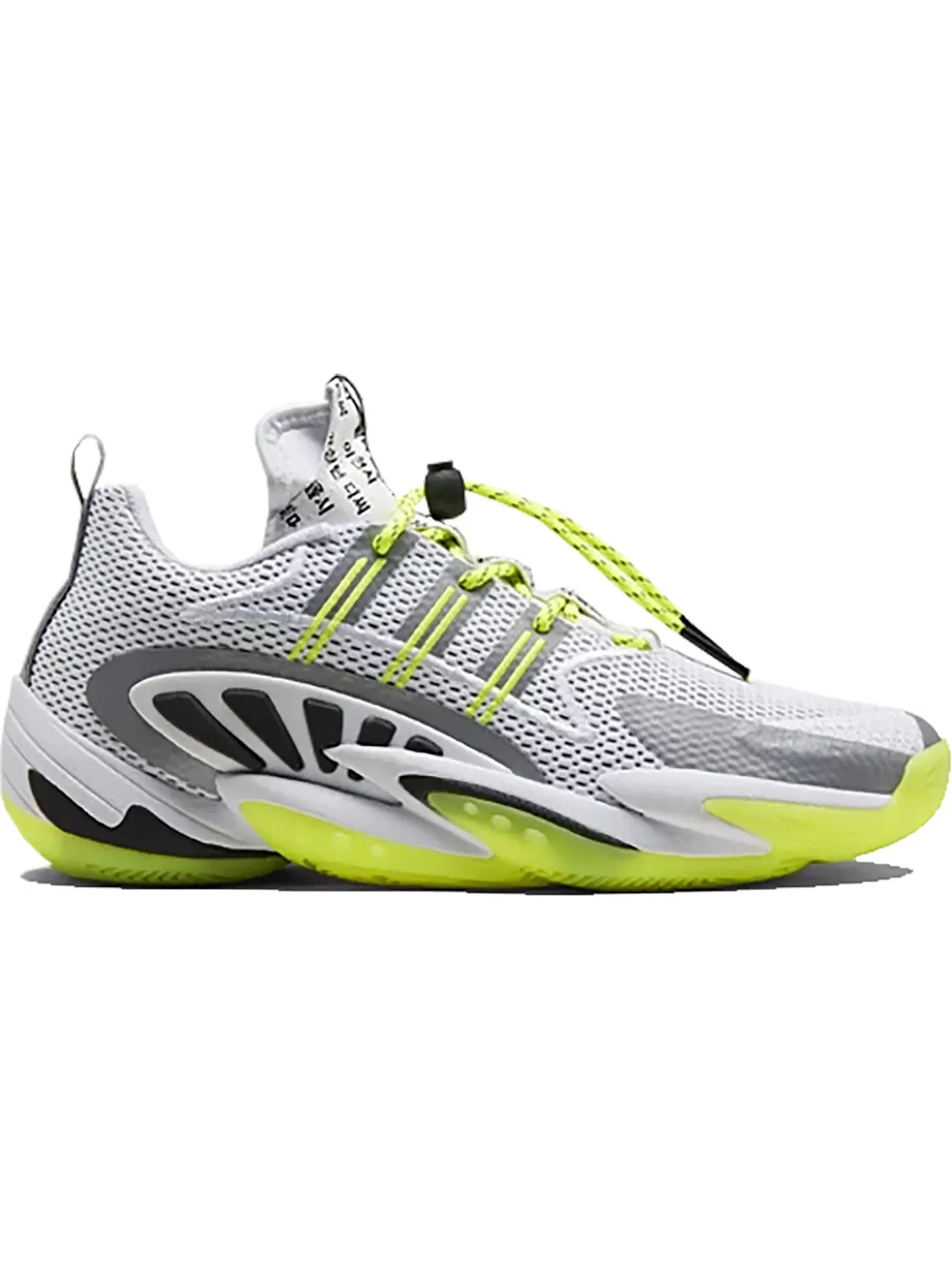 Мужские кроссовки Lifestyle Crazy BYW X 2.0 Adidas — изображение 1 из 1, белый/желтый/черный