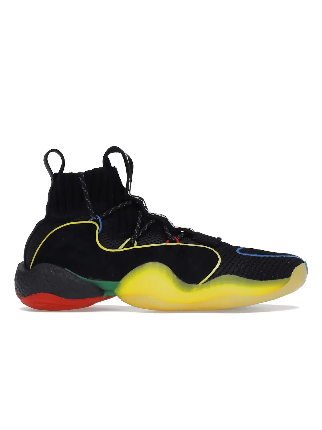 Мужские кроссовки Lifestyle с принтом Adidas Crazy BYW X — изображение 1 из 4, черный/мульти
