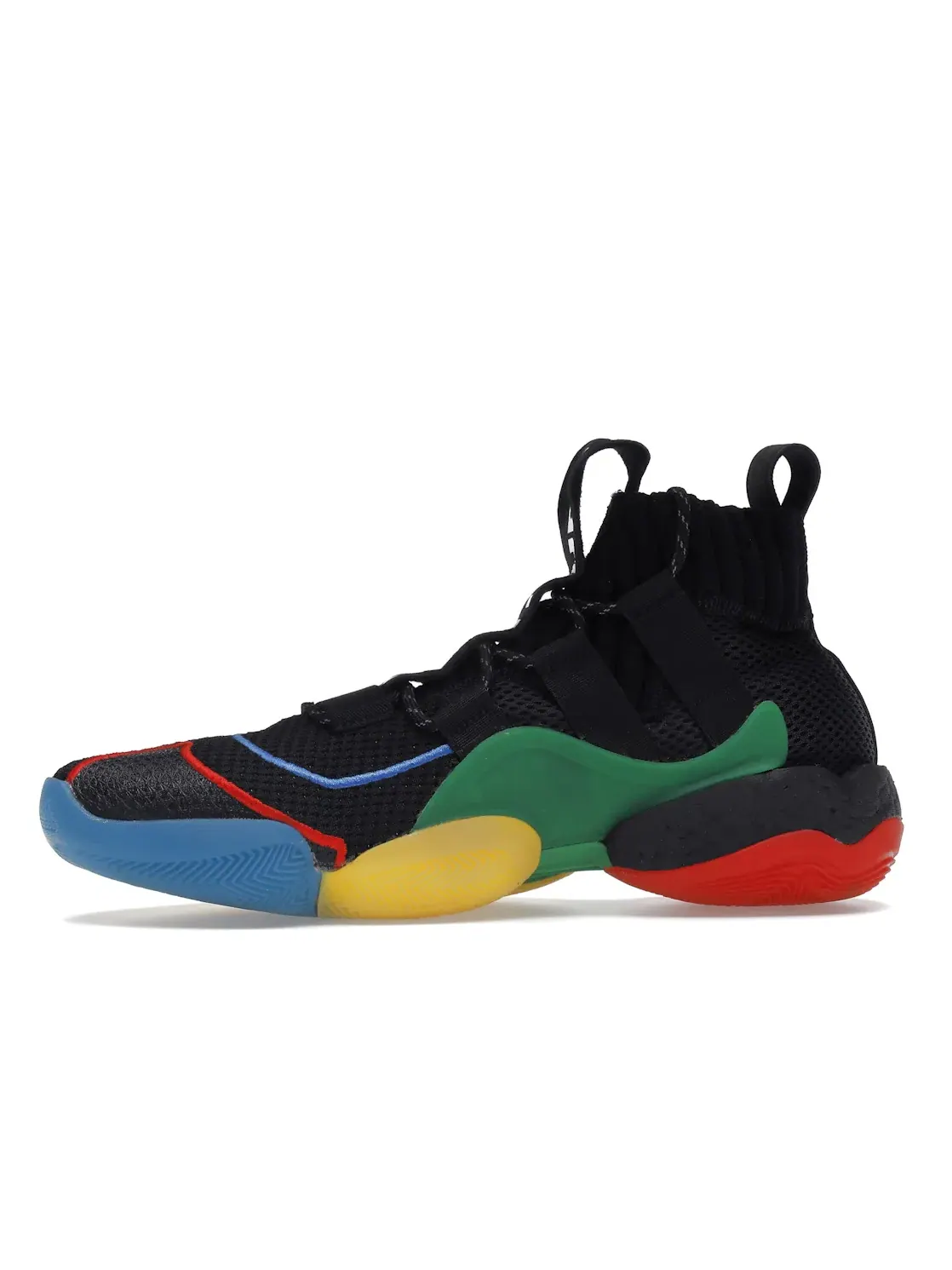 Мужские кроссовки Lifestyle с принтом Adidas Crazy BYW X — изображение 3 из 4, черный/мульти