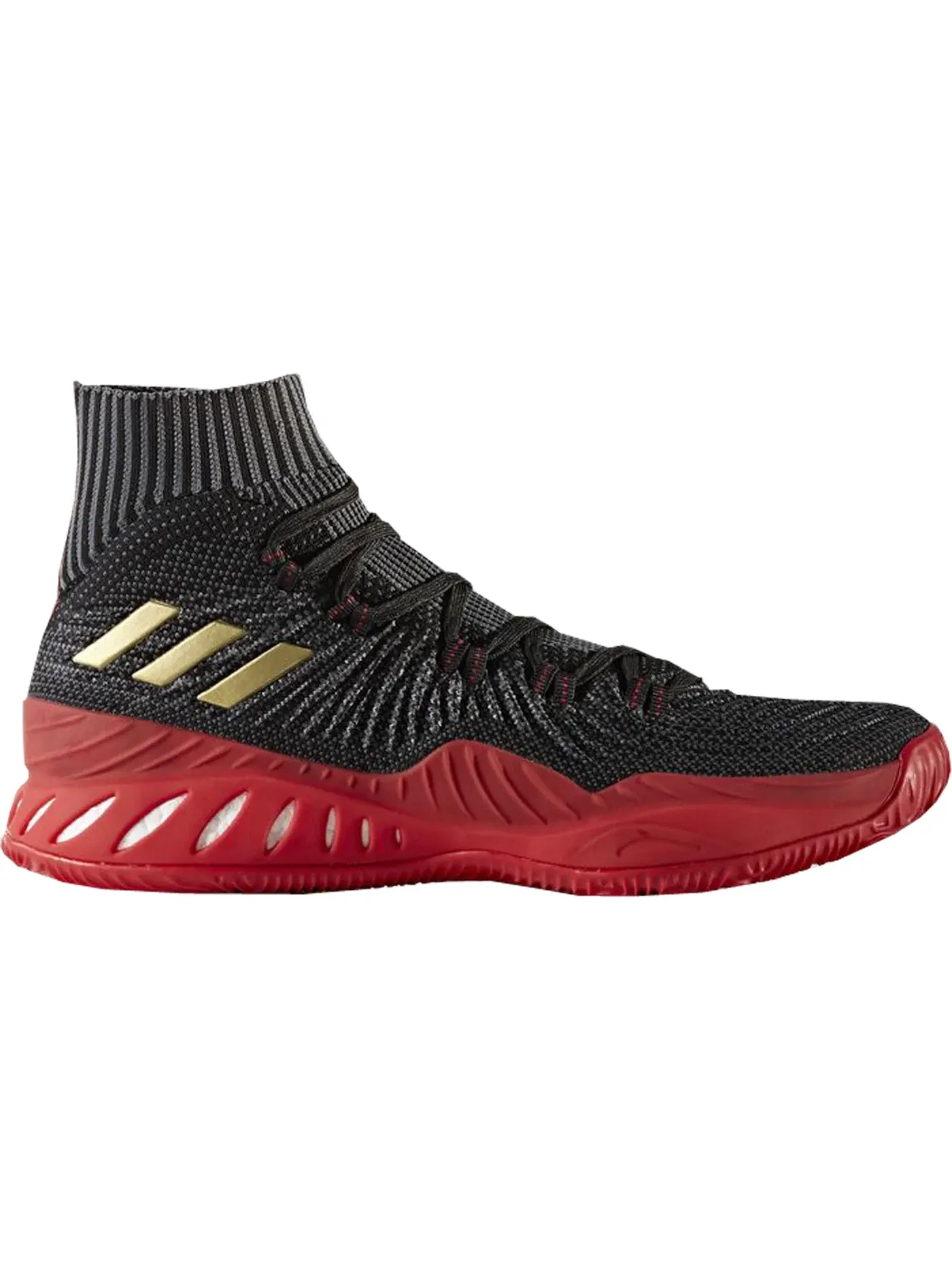 Мужские кроссовки для баскетбола Adidas Crazy Explosive 2017 — изображение 1 из 1, черный/белый
