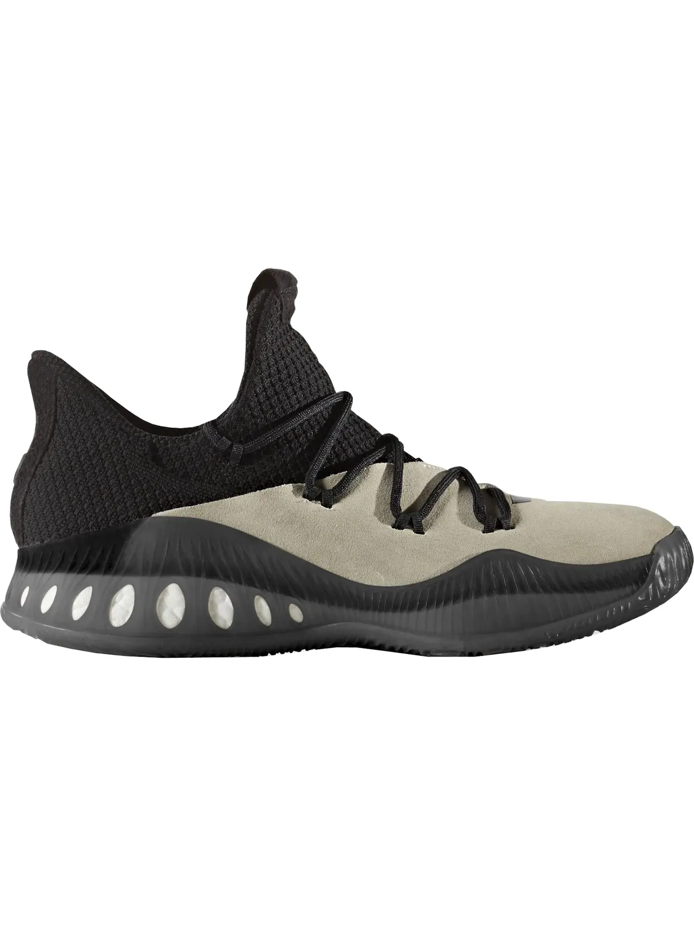 Мужские кроссовки для баскетбола Adidas Crazy Explosive Low — изображение 1 из 1, коричневый/черный/белый