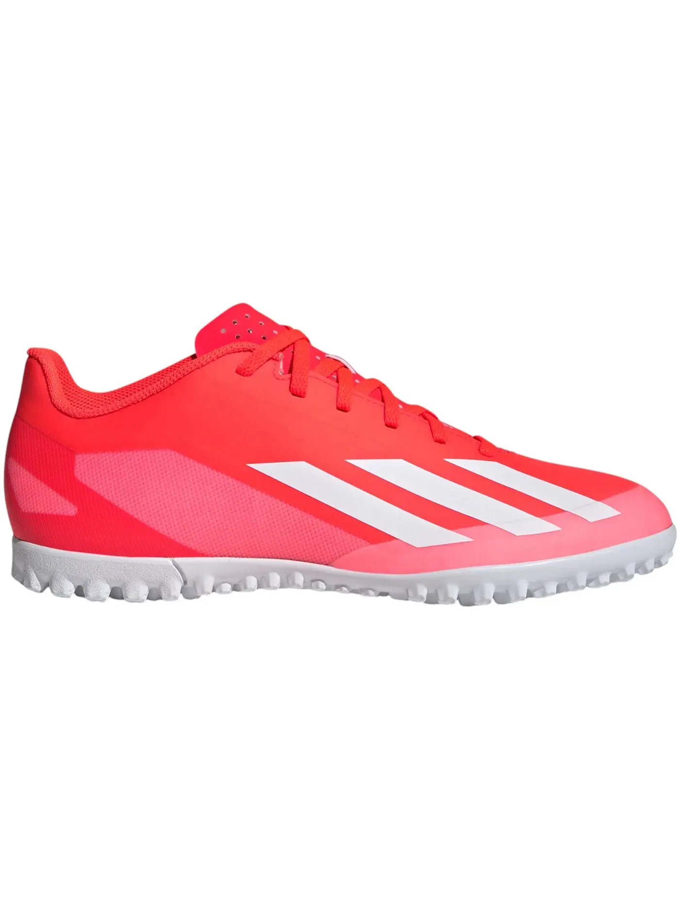 Мужские кроссовки с шипами Adidas X Crazyfast Club TF — изображение 1 из 1, красный/белый/желтый