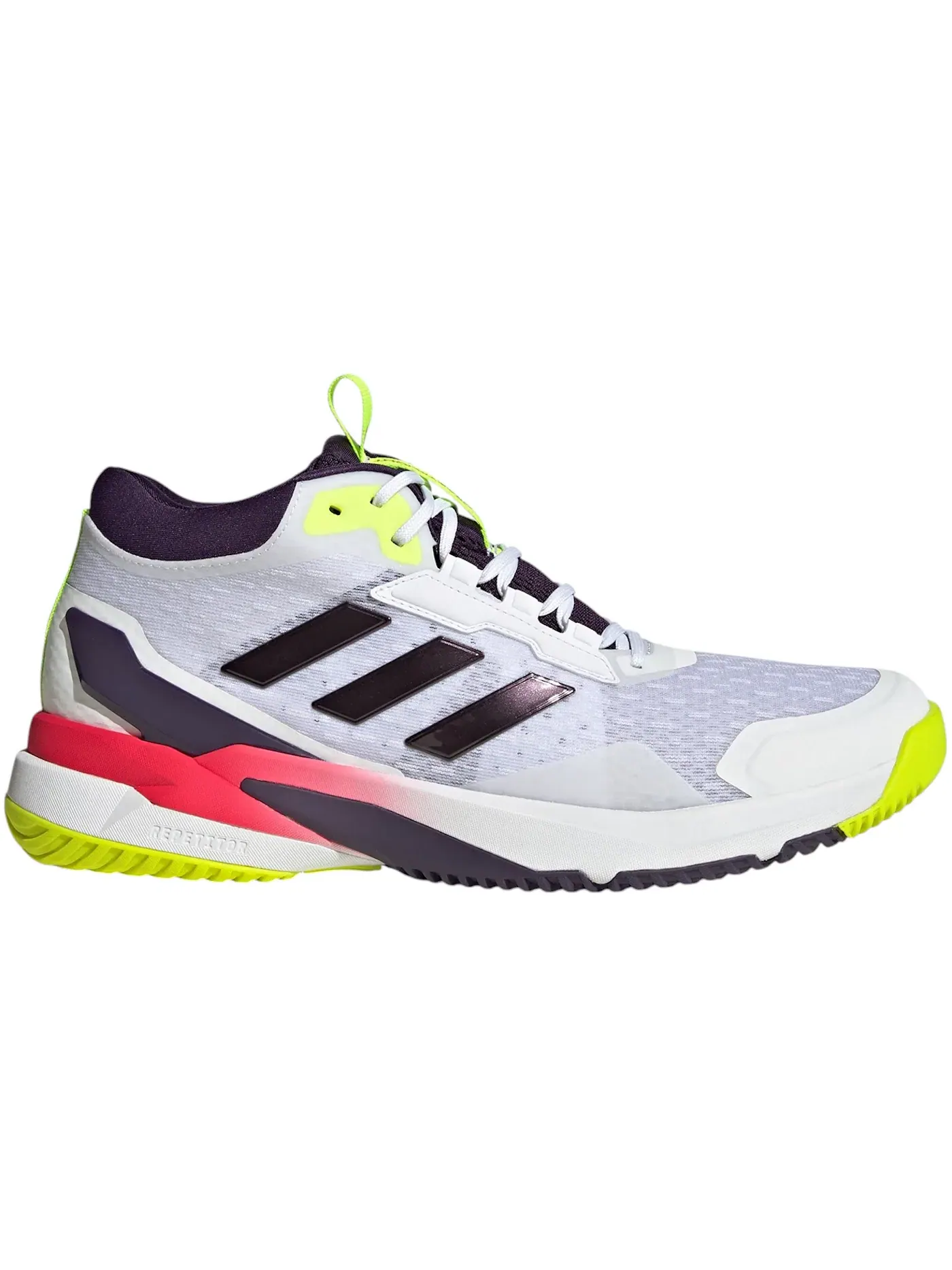 Мужские кроссовки для волейбола с высоким верхом Adidas Crazyflight 6 Mid Indoor — изображение 1 из 1, белый красный