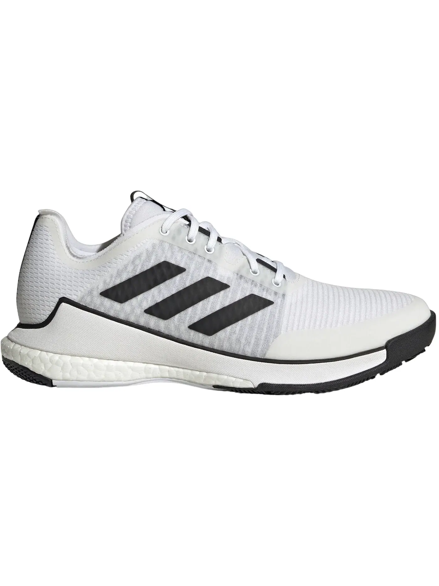Мужские кроссовки для бега Adidas Crazyflight — изображение 1 из 1, белый/черный/белый