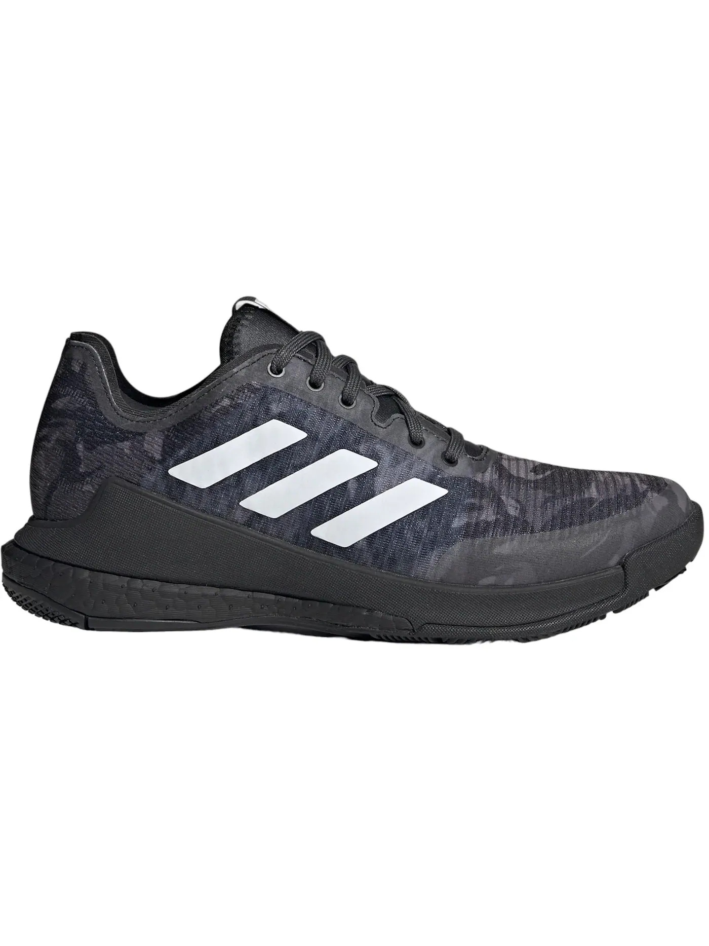 Женские кроссовки для бега Adidas Crazyflight — изображение 1 из 1, черный/белый/черный