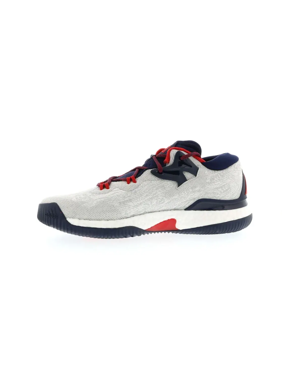 Мужские кроссовки для баскетбола Adidas Crazylight Boost 2016 — изображение 3 из 4, белый/темно-синий